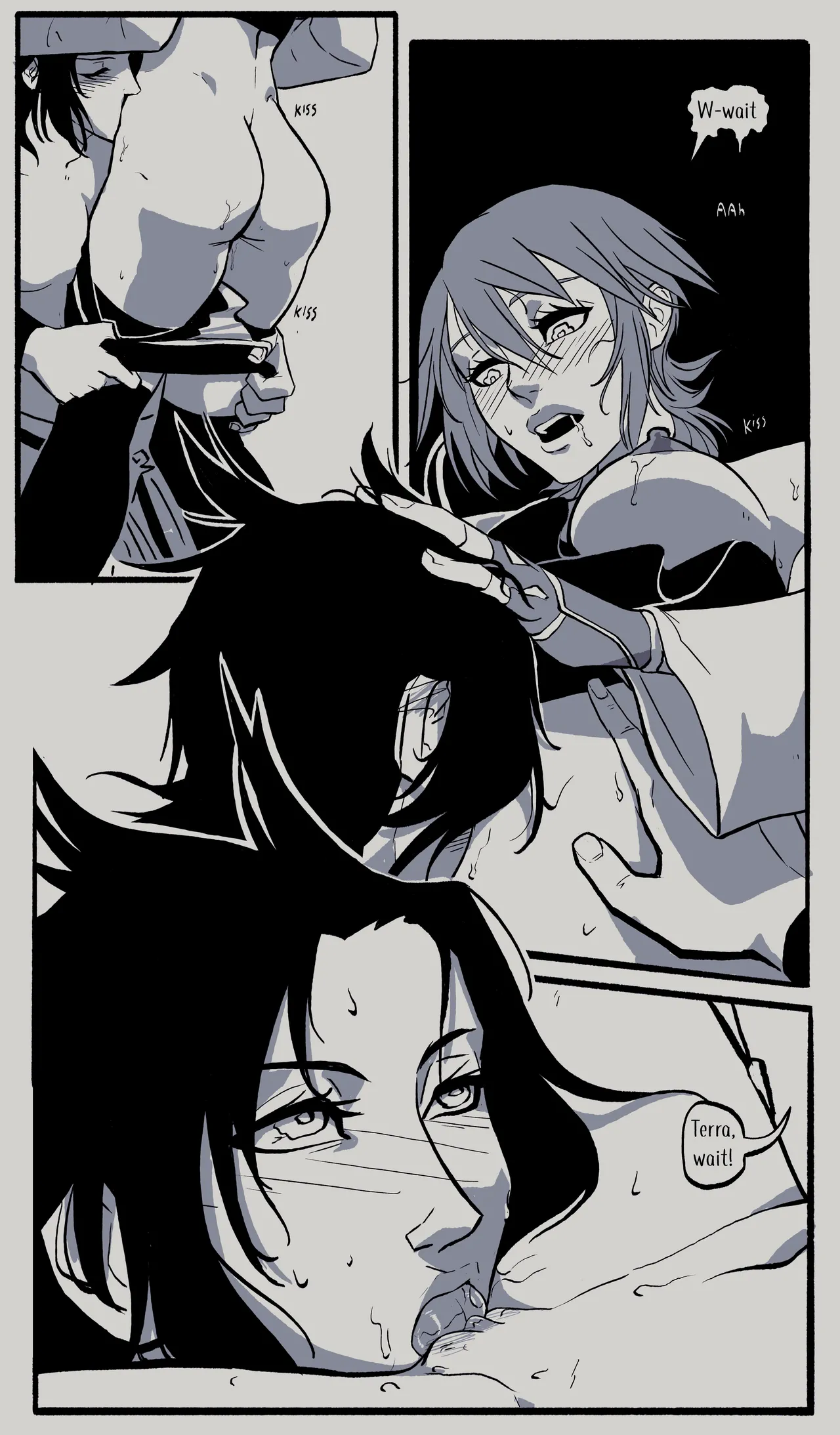 Am I blue II porn comic picture 20