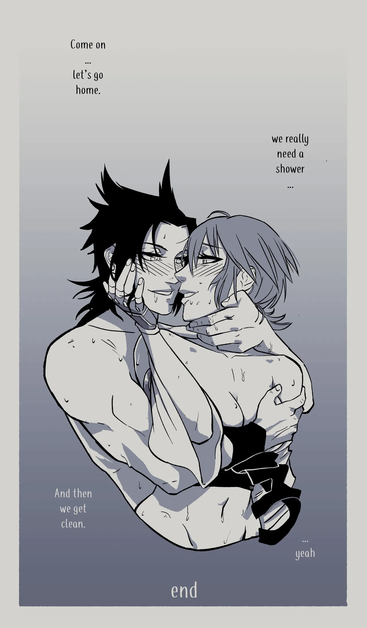 Am I blue II porn comic picture 28