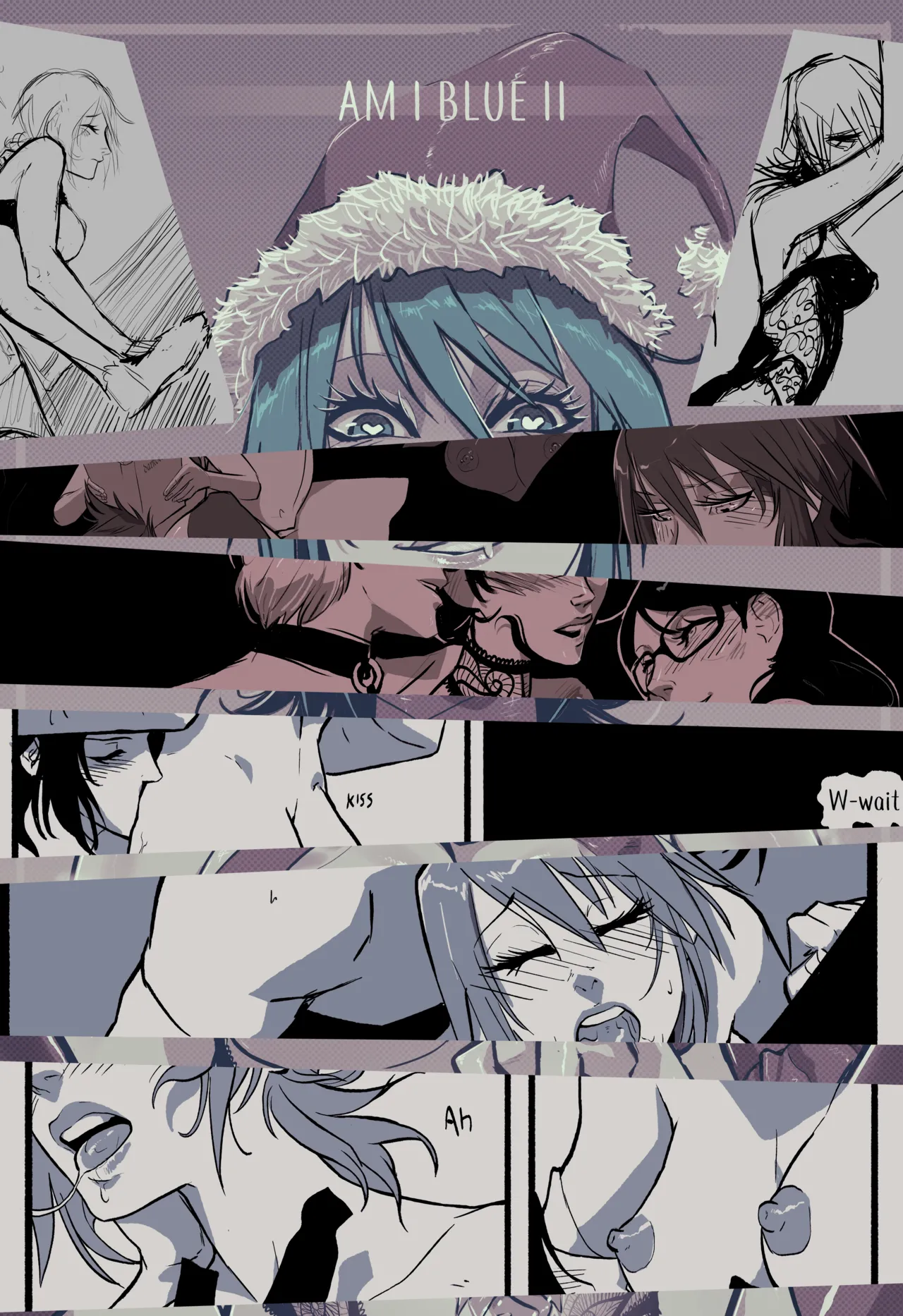 Am I blue II porn comic picture 30
