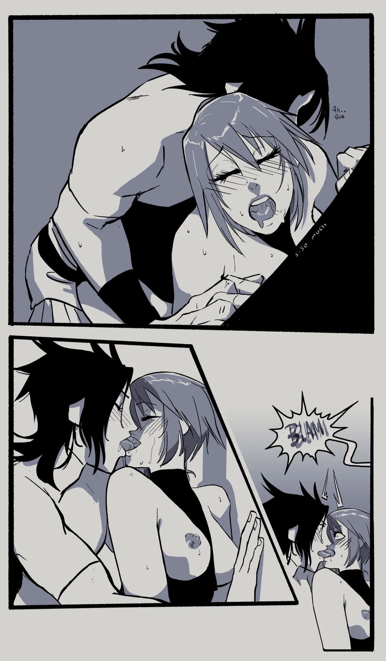 Am I blue II porn comic picture 8