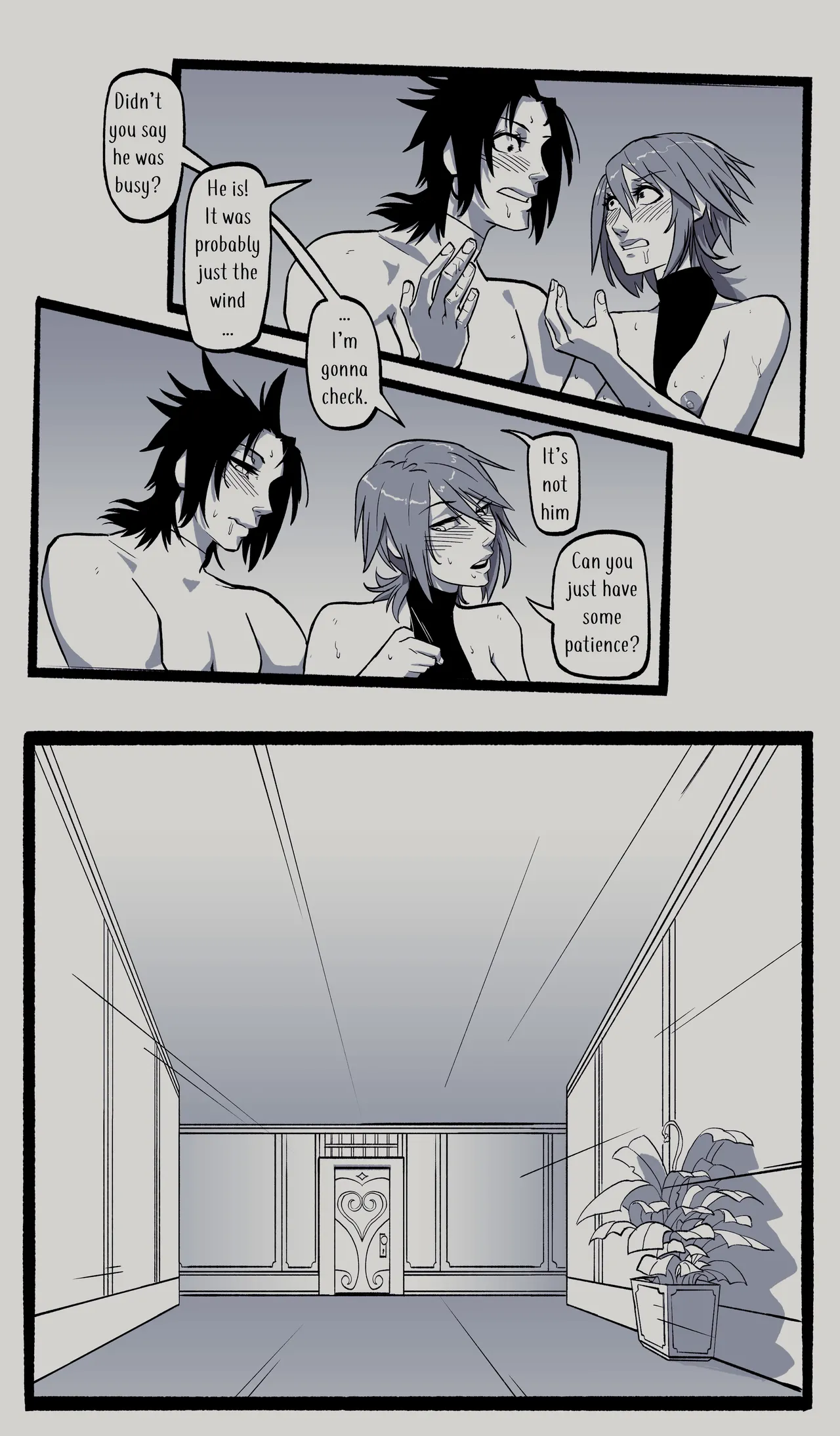 Am I blue II porn comic picture 9