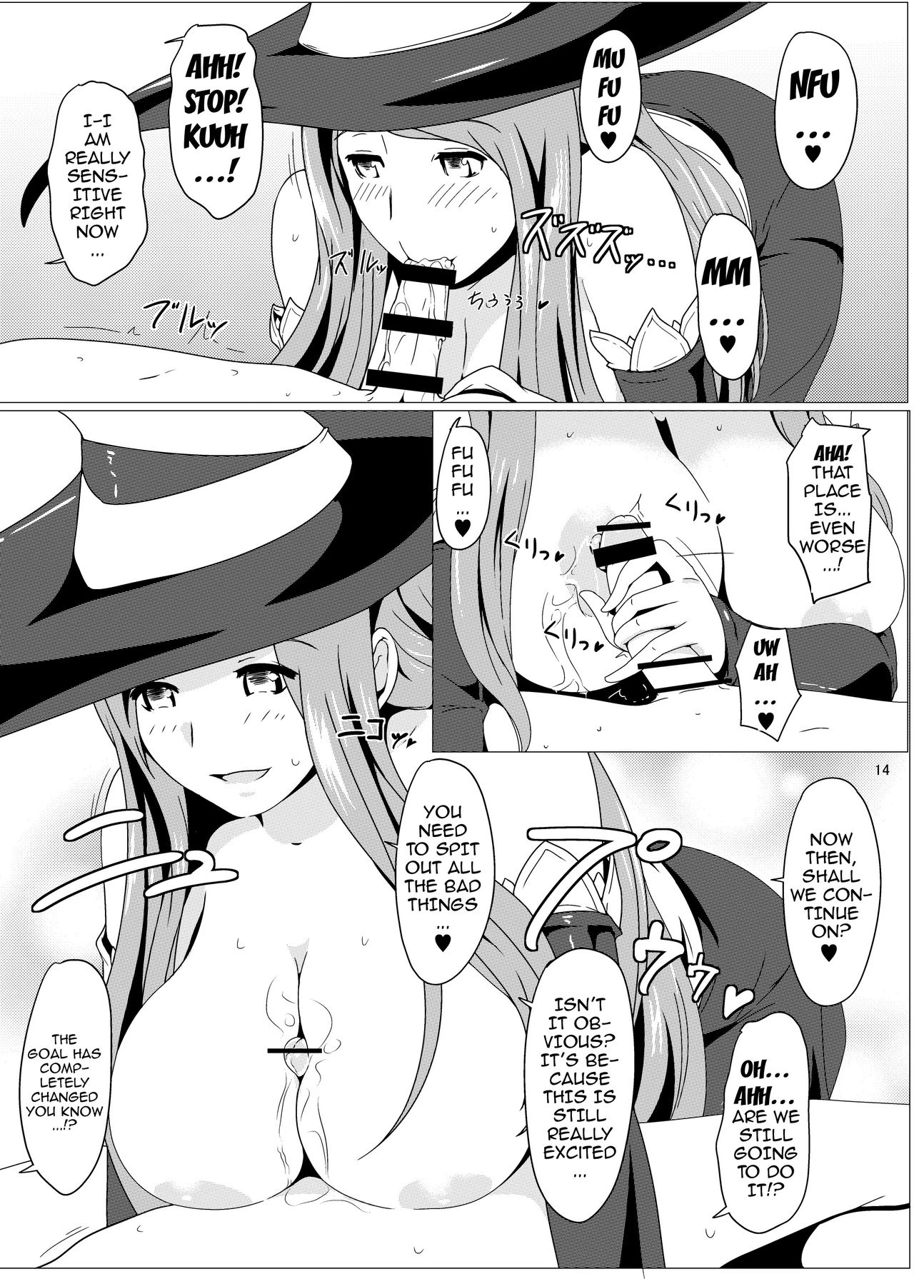 Amazing! Sorceress-san porn comic picture 13
