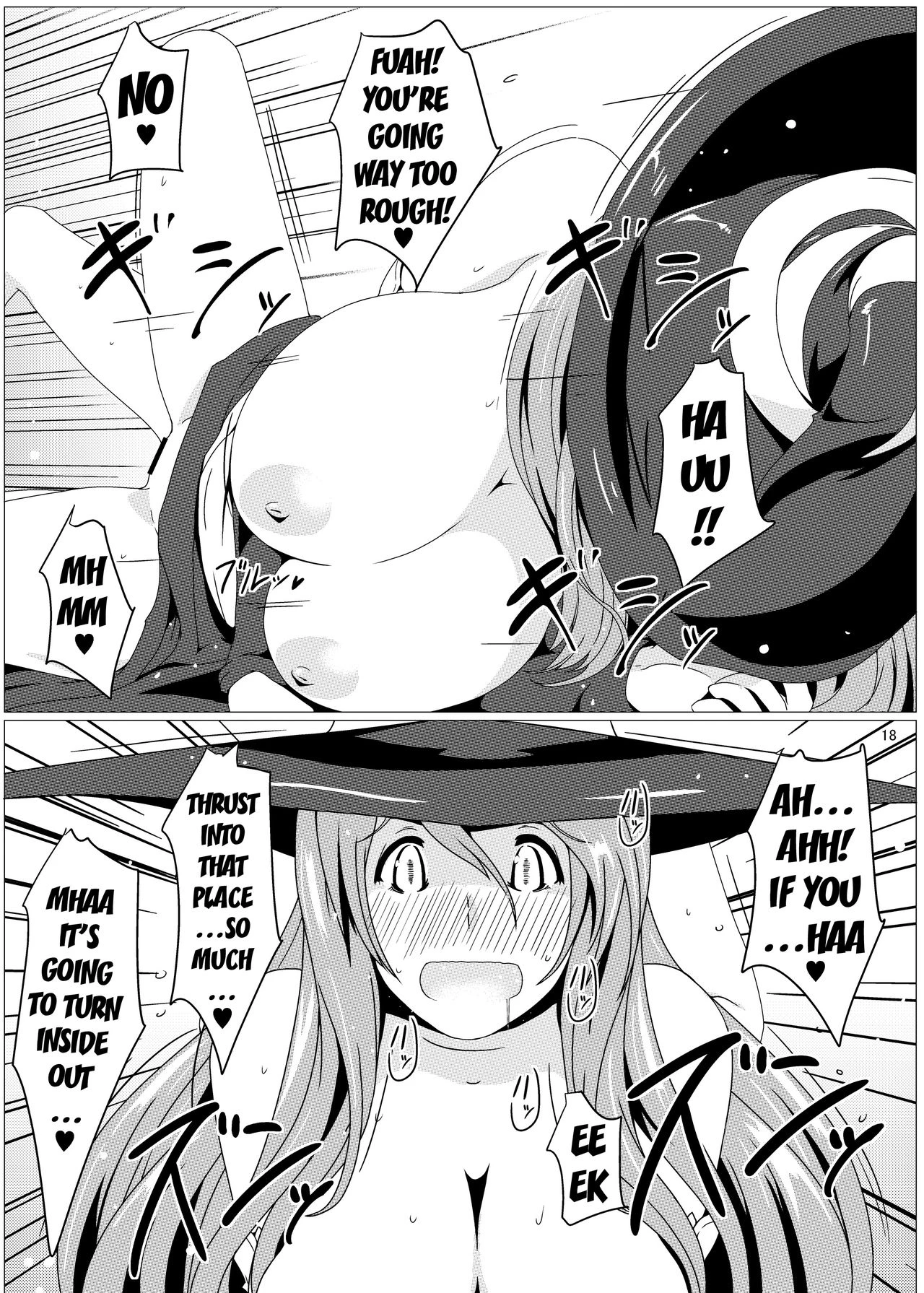 Amazing! Sorceress-san porn comic picture 17