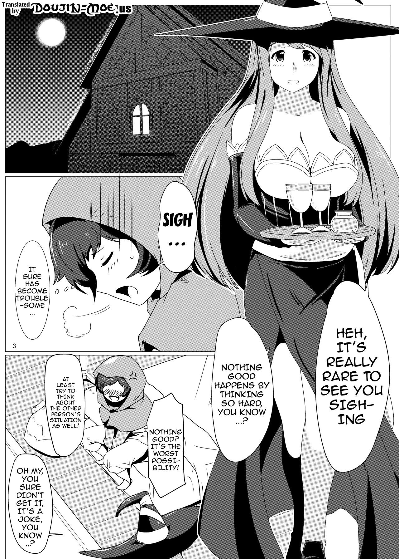 Amazing! Sorceress-san porn comic picture 2