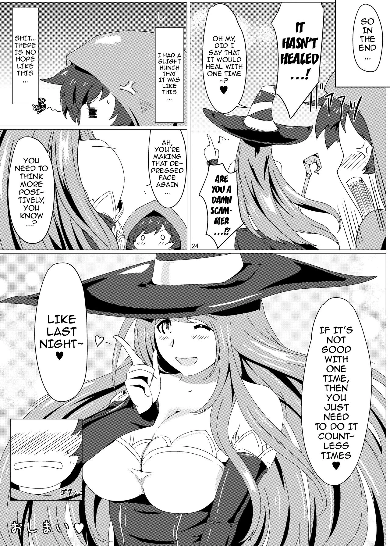 Amazing! Sorceress-san porn comic picture 23