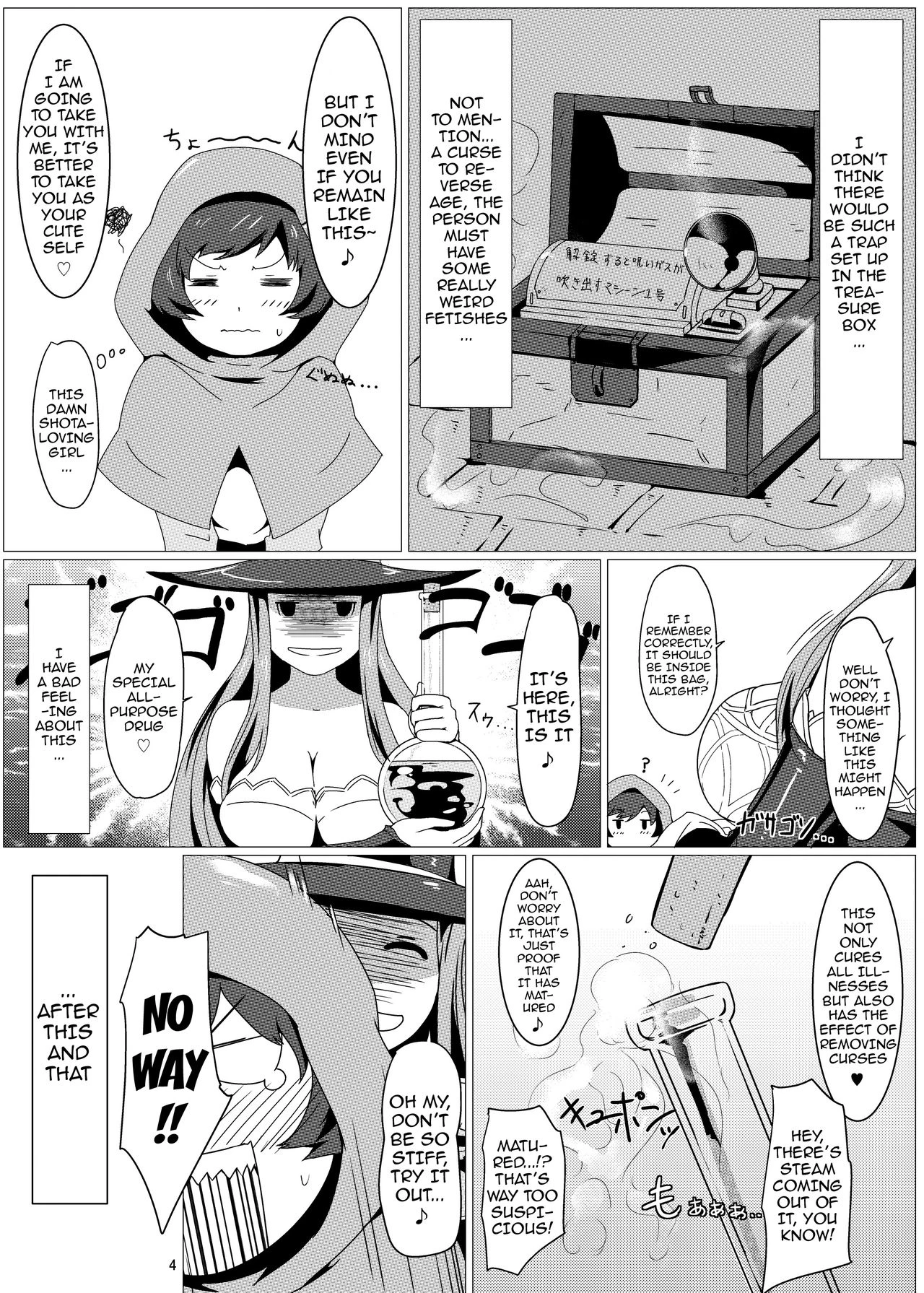 Amazing! Sorceress-san porn comic picture 3