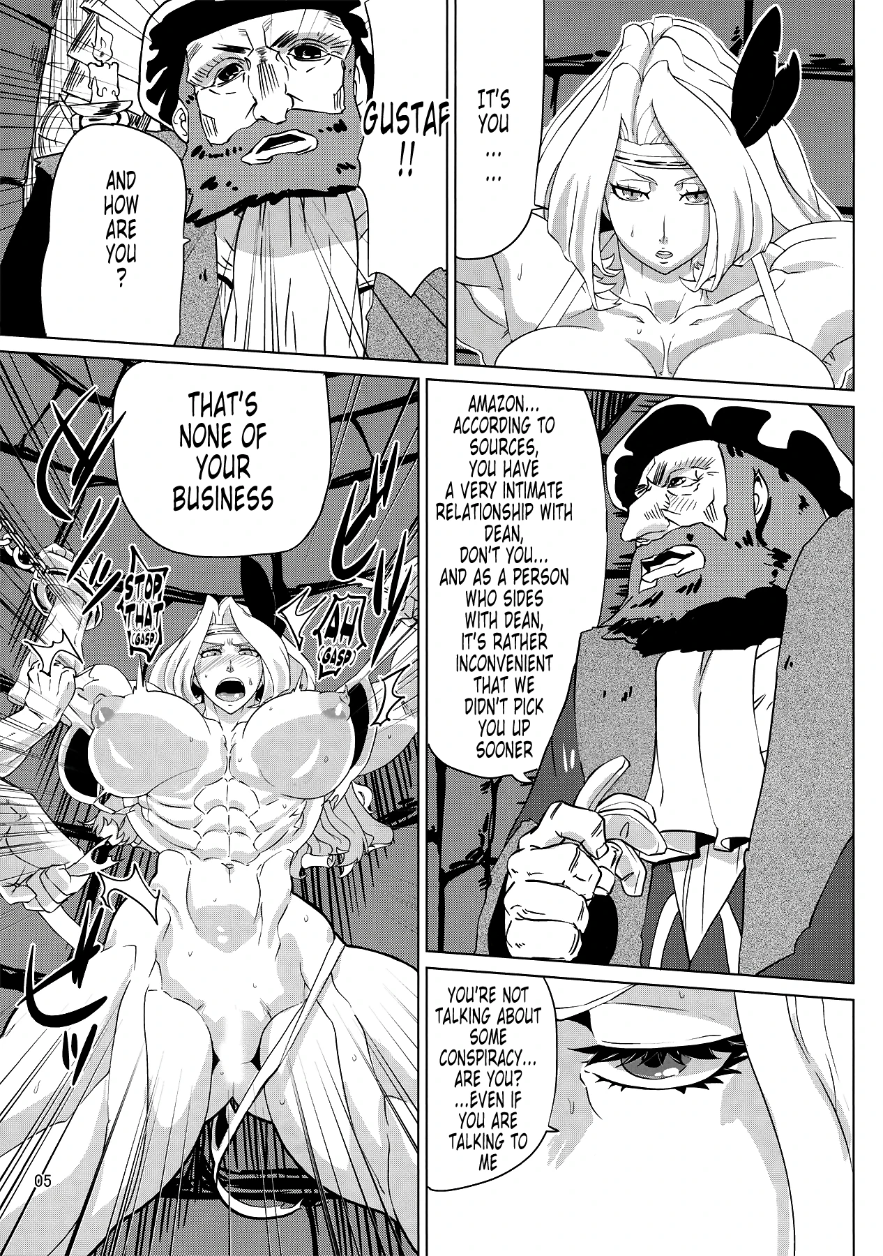 Amazon To Be Diminished porn comic picture 4