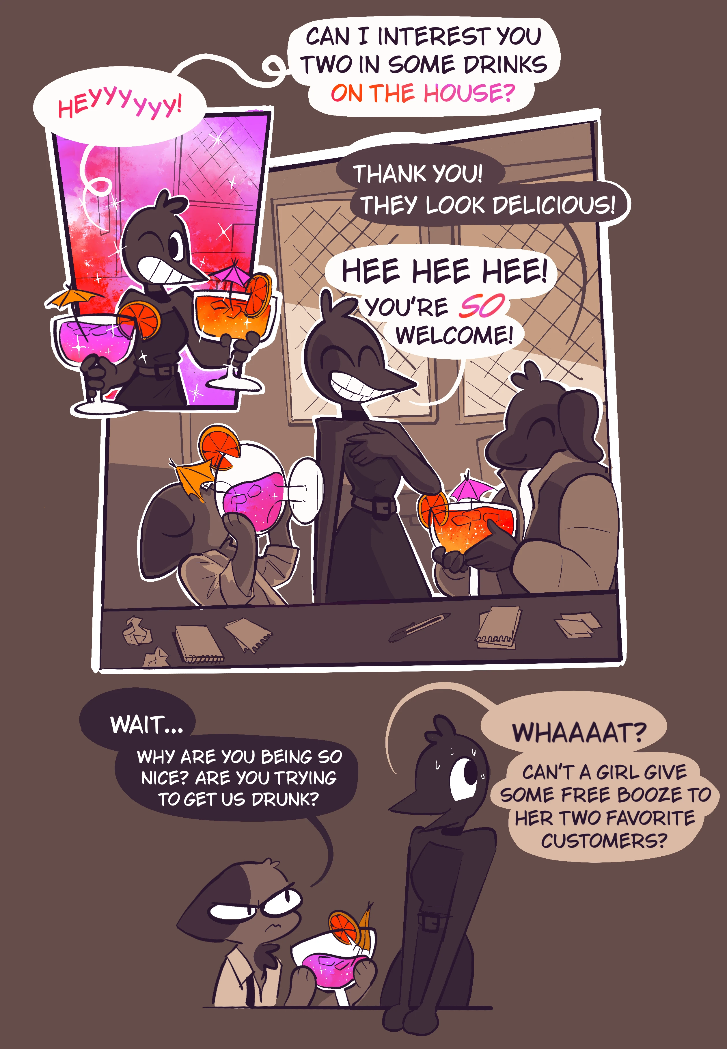 Amelia is Calling porn comic picture 26