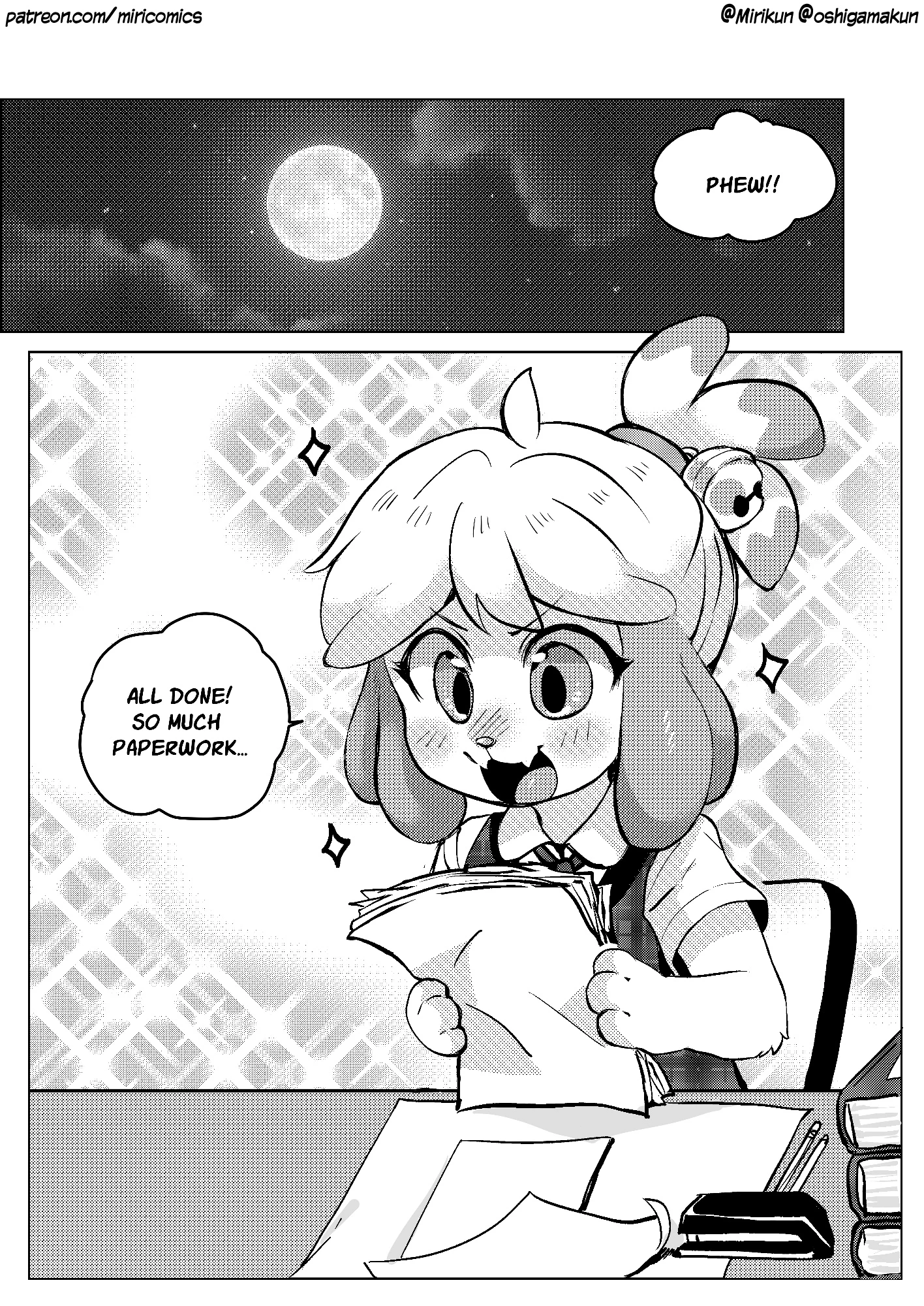 An Evening for You, Mayor porn comic picture 2