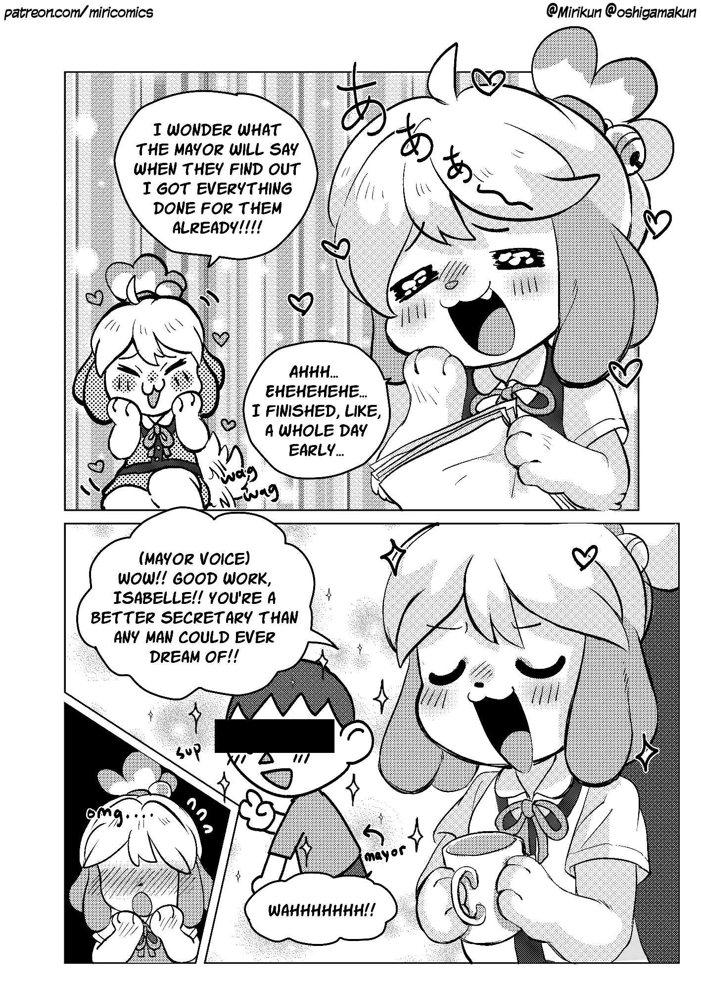 An Evening for You, Mayor porn comic picture 3