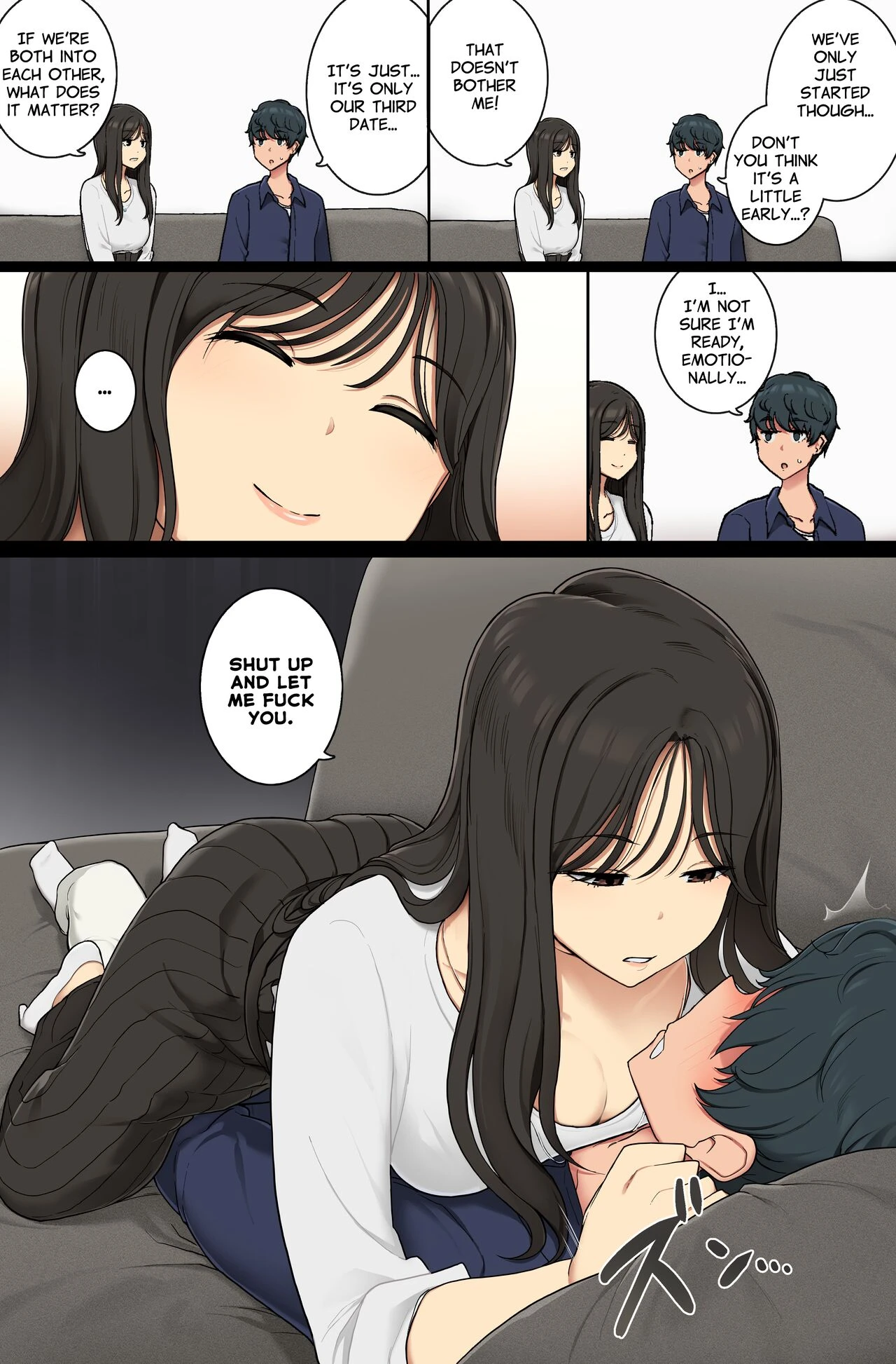 An Ex-Delinquent Lets Her Old Self Slip Out - 元ヤンがでちゃうお姉さん porn comic picture 2