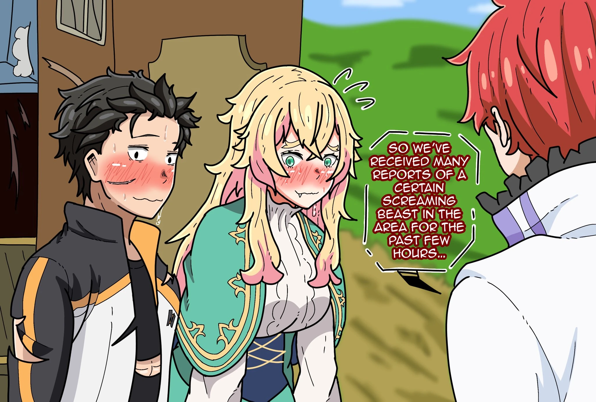 An outing with Frederica porn comic picture 4