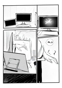 An unexpected visit from a ghost! porn comic picture 1