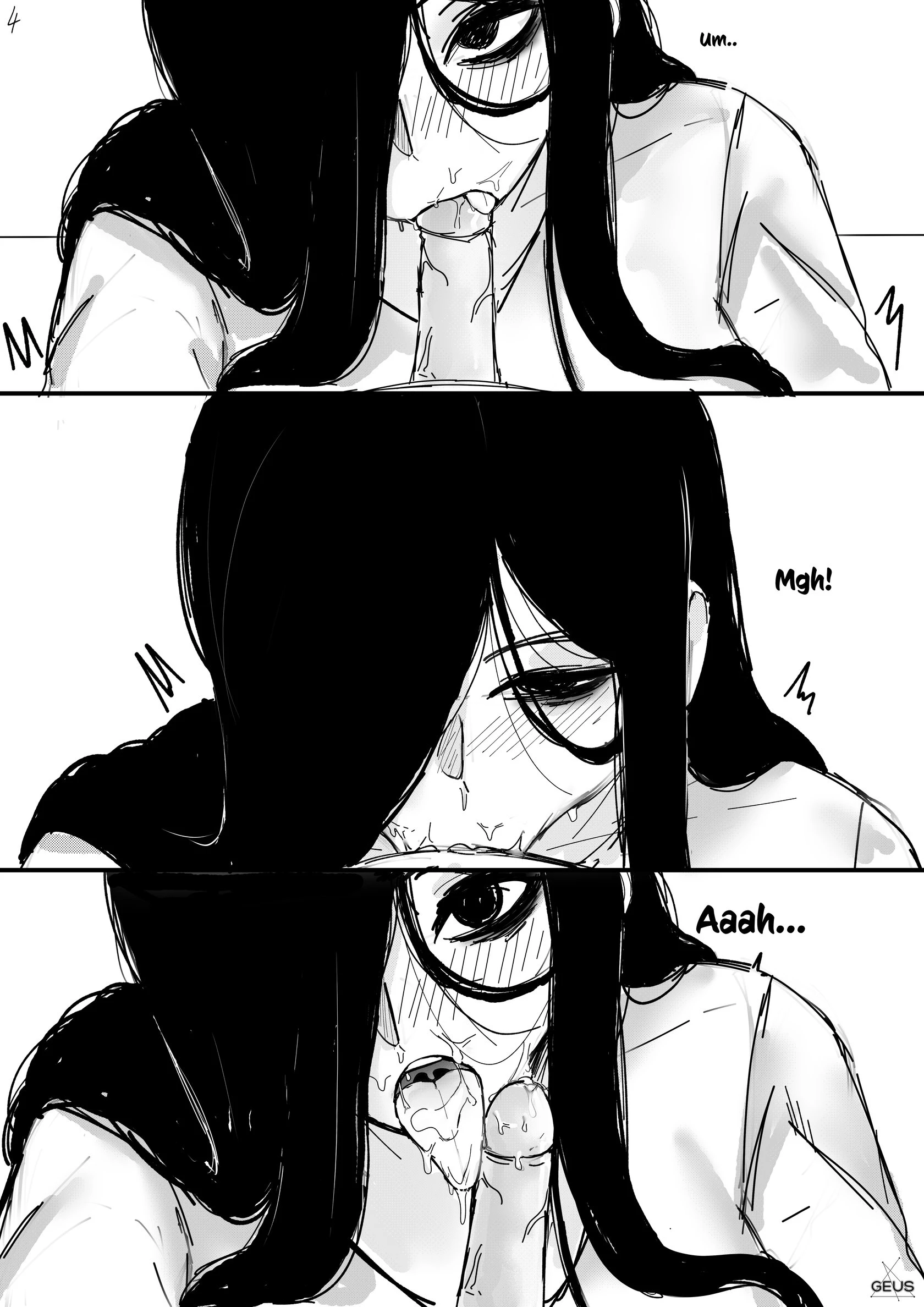 An unexpected visit from a ghost! porn comic picture 4