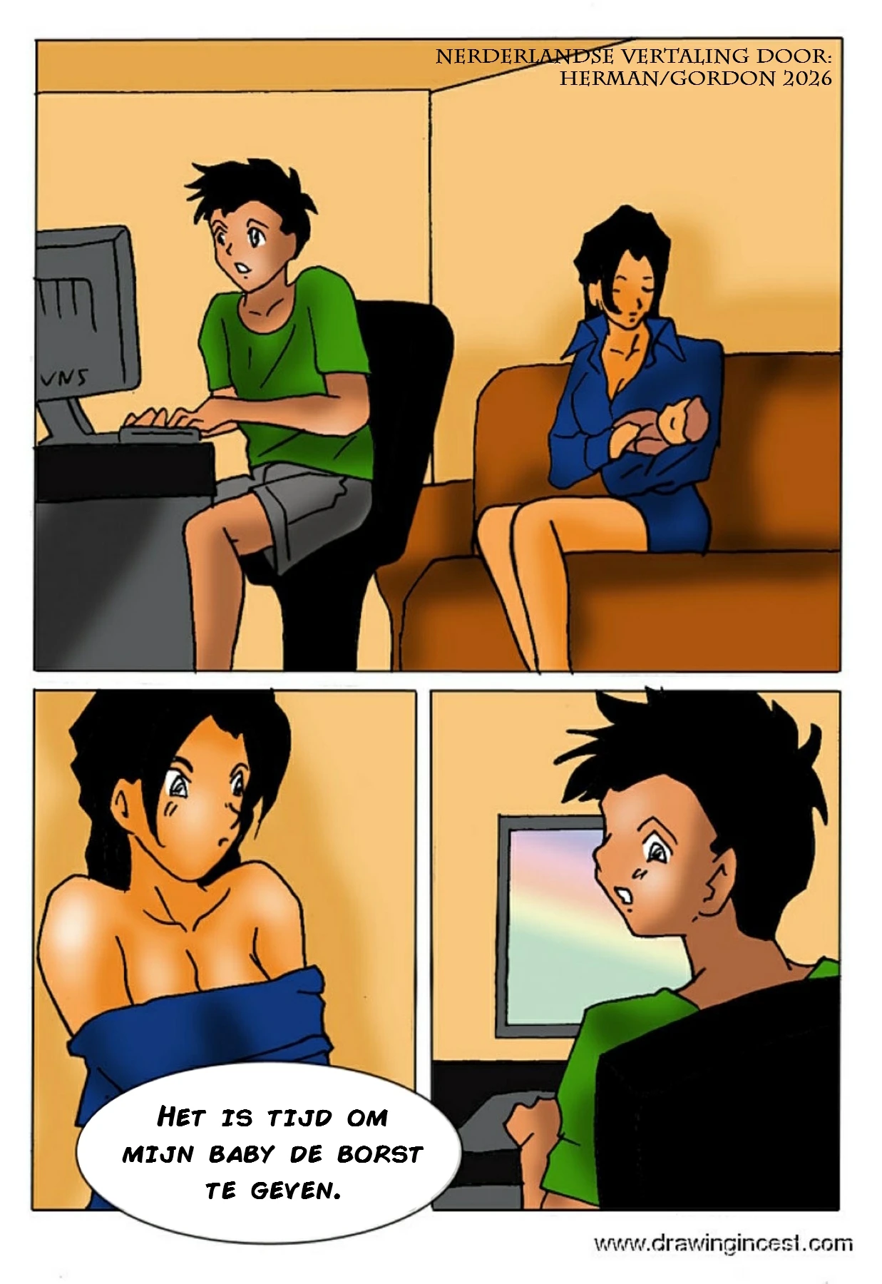 And Now It's Time to Get All the Pleasure for Bro and Sis [NL] porn comic picture 1