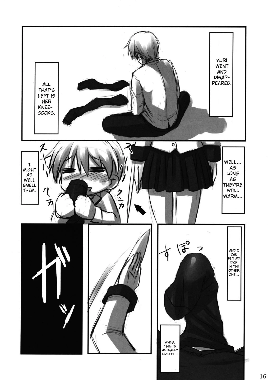 Angel Kneeso! porn comic picture 13