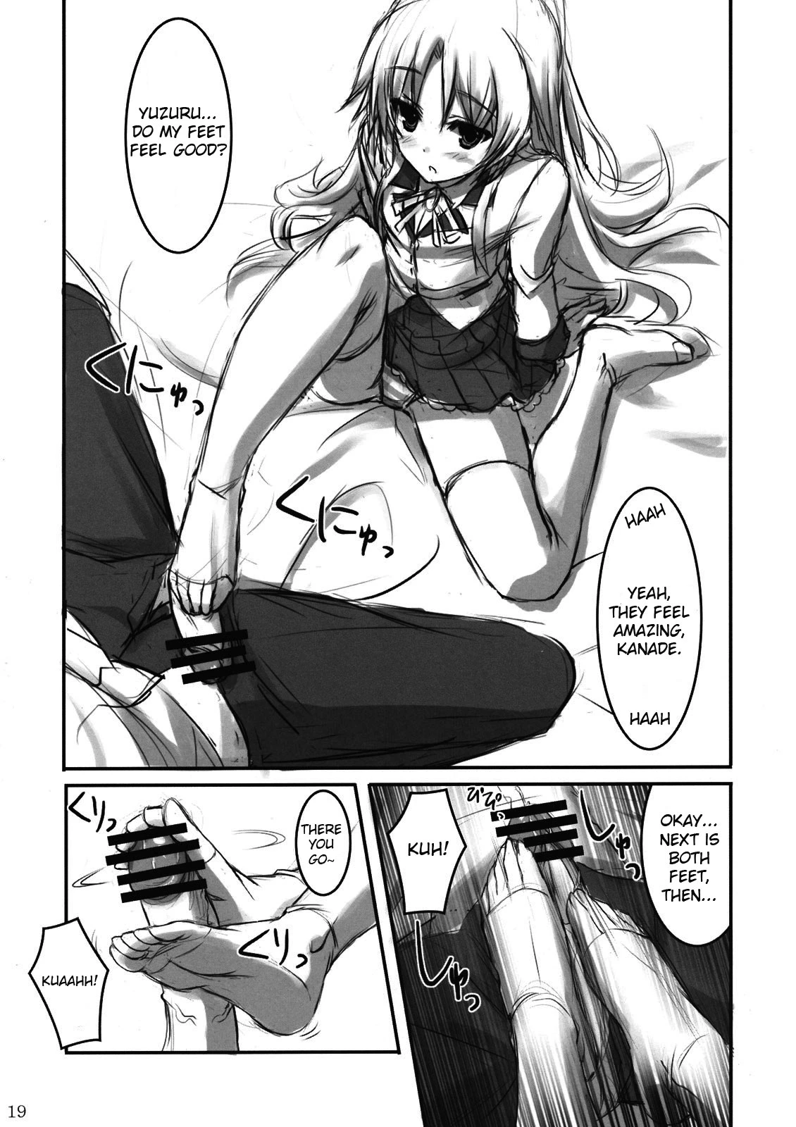 Angel Kneeso! porn comic picture 16
