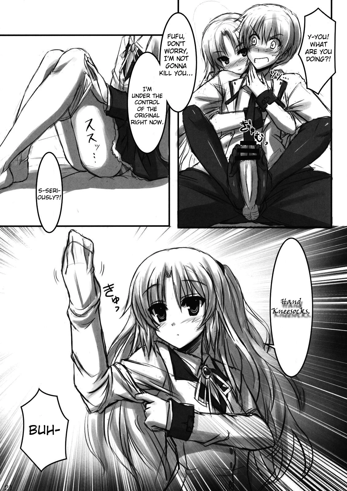 Angel Kneeso! porn comic picture 18