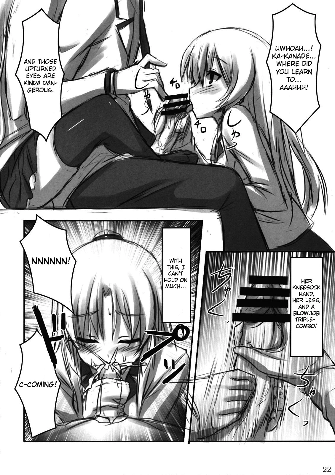 Angel Kneeso! porn comic picture 19