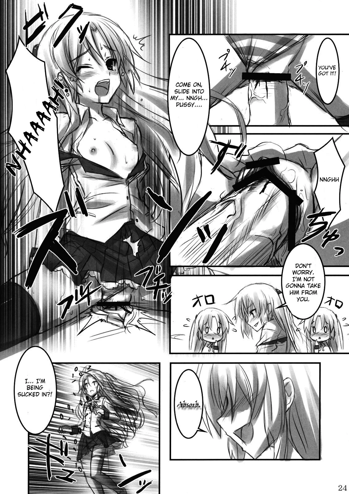 Angel Kneeso! porn comic picture 21