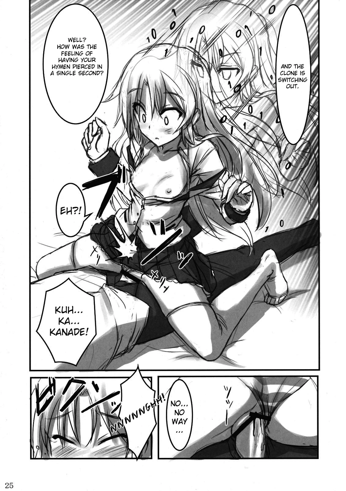Angel Kneeso! porn comic picture 22