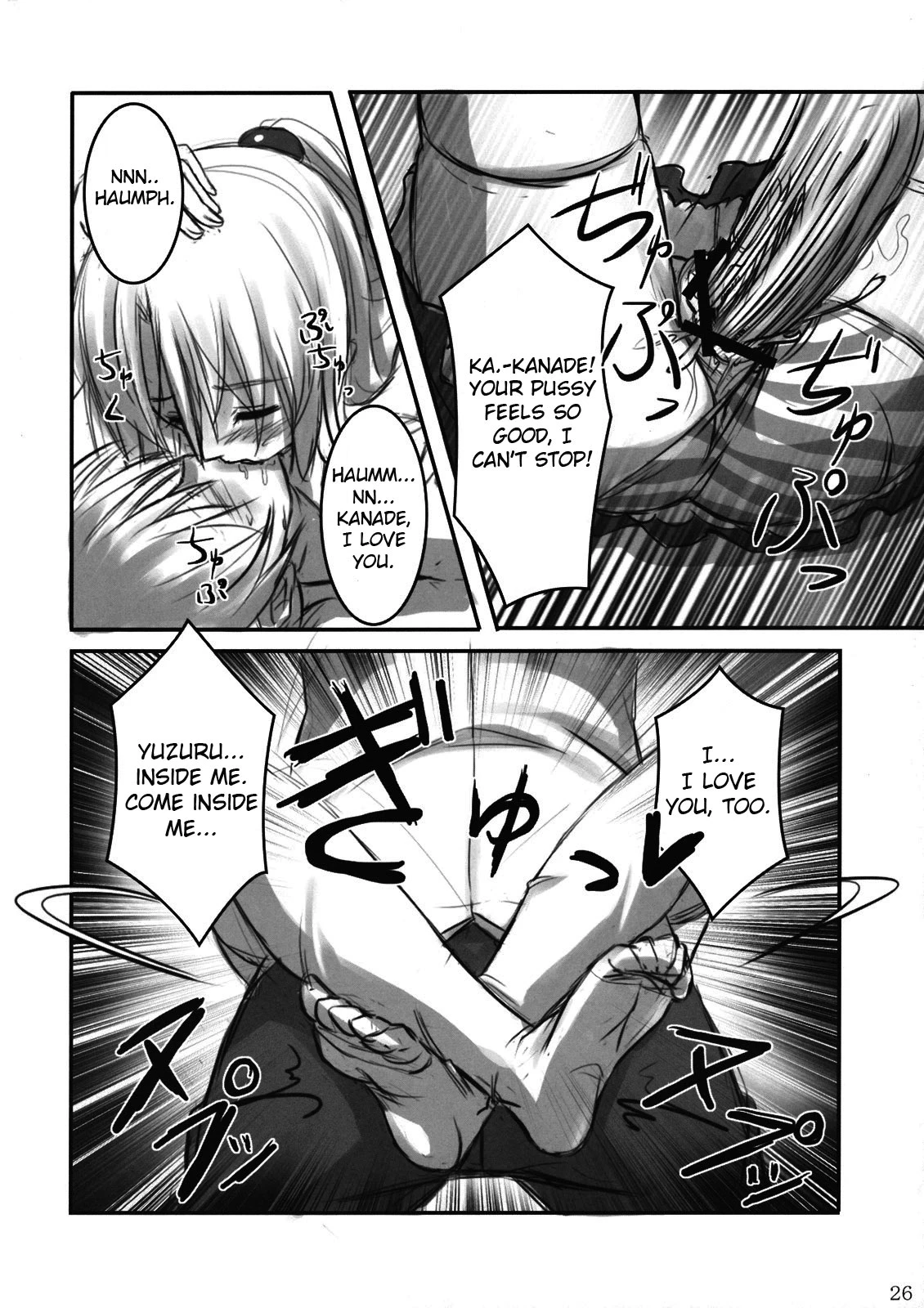 Angel Kneeso! porn comic picture 23