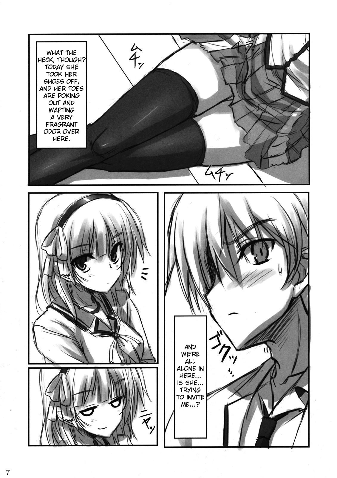 Angel Kneeso! porn comic picture 4