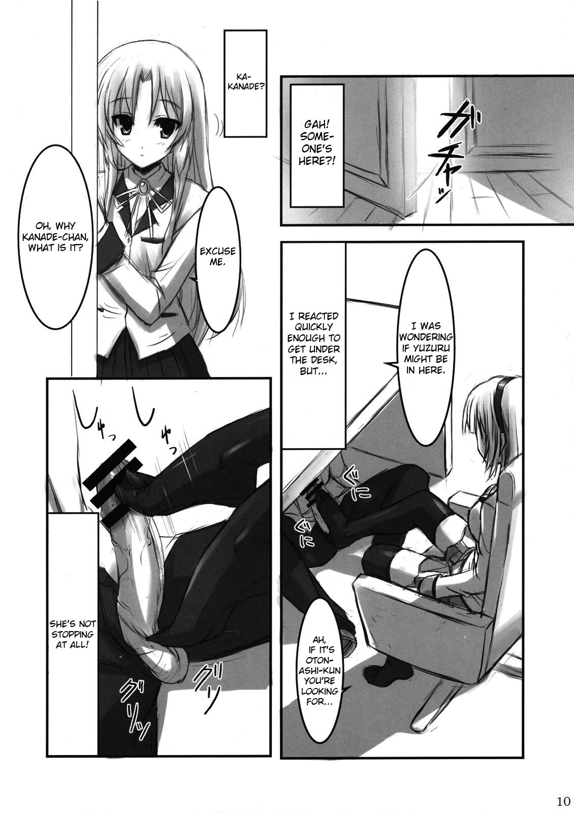 Angel Kneeso! porn comic picture 7