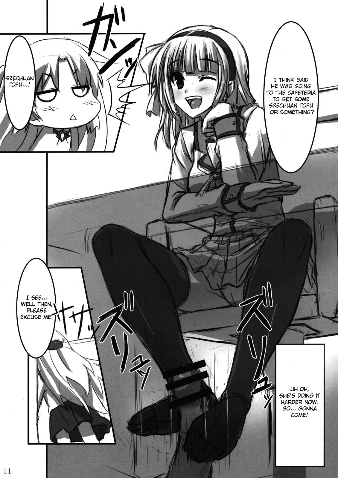 Angel Kneeso! porn comic picture 8
