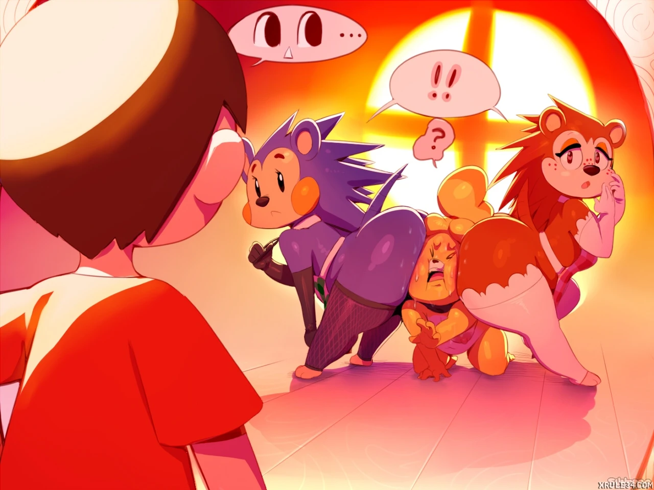 Animal Crossing - Isabelle porn comic picture 3