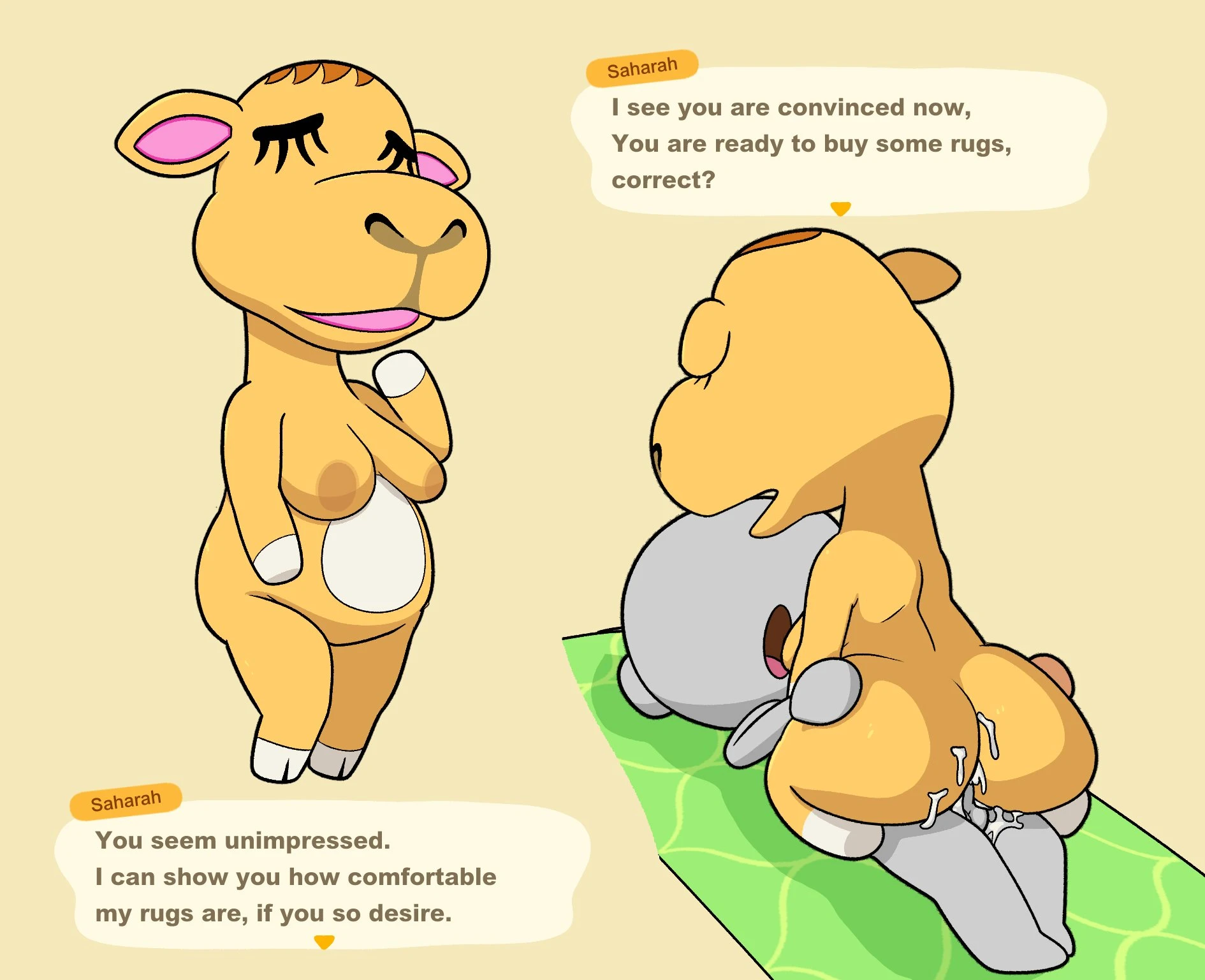 Animal Crossing Set porn comic picture 18