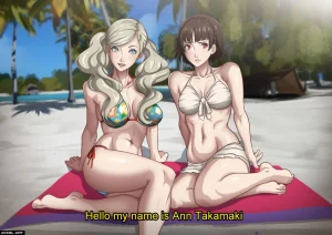 Ann And Makoto porn comic picture 1