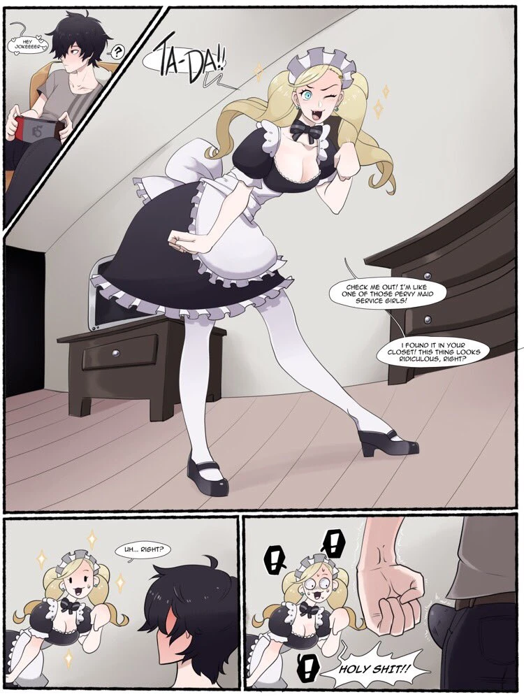 Ann x Joker porn comic picture 4