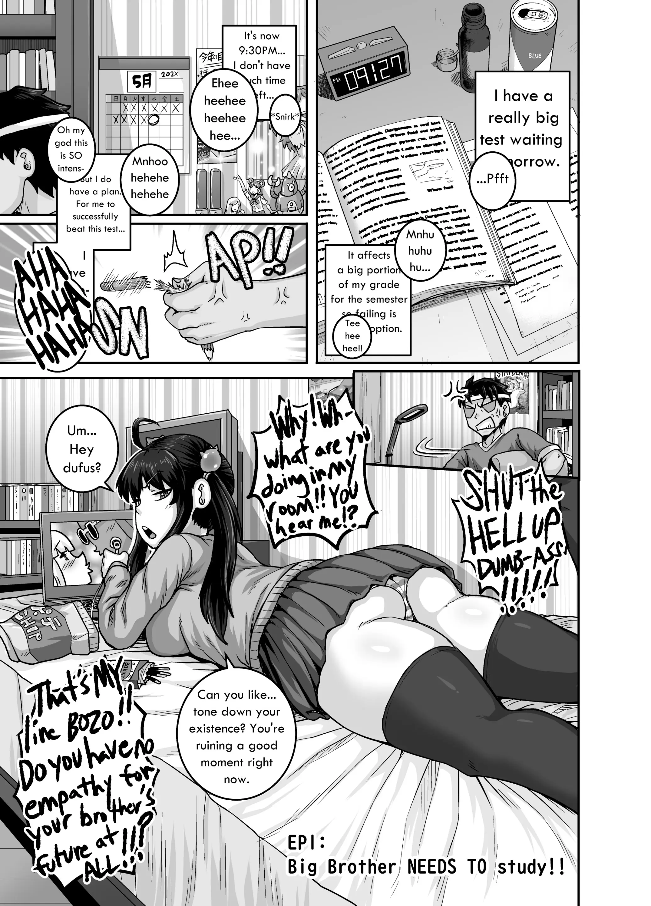 Annoying Sister Needs to Be Scolded!! - Chapter 1 porn comic picture 13