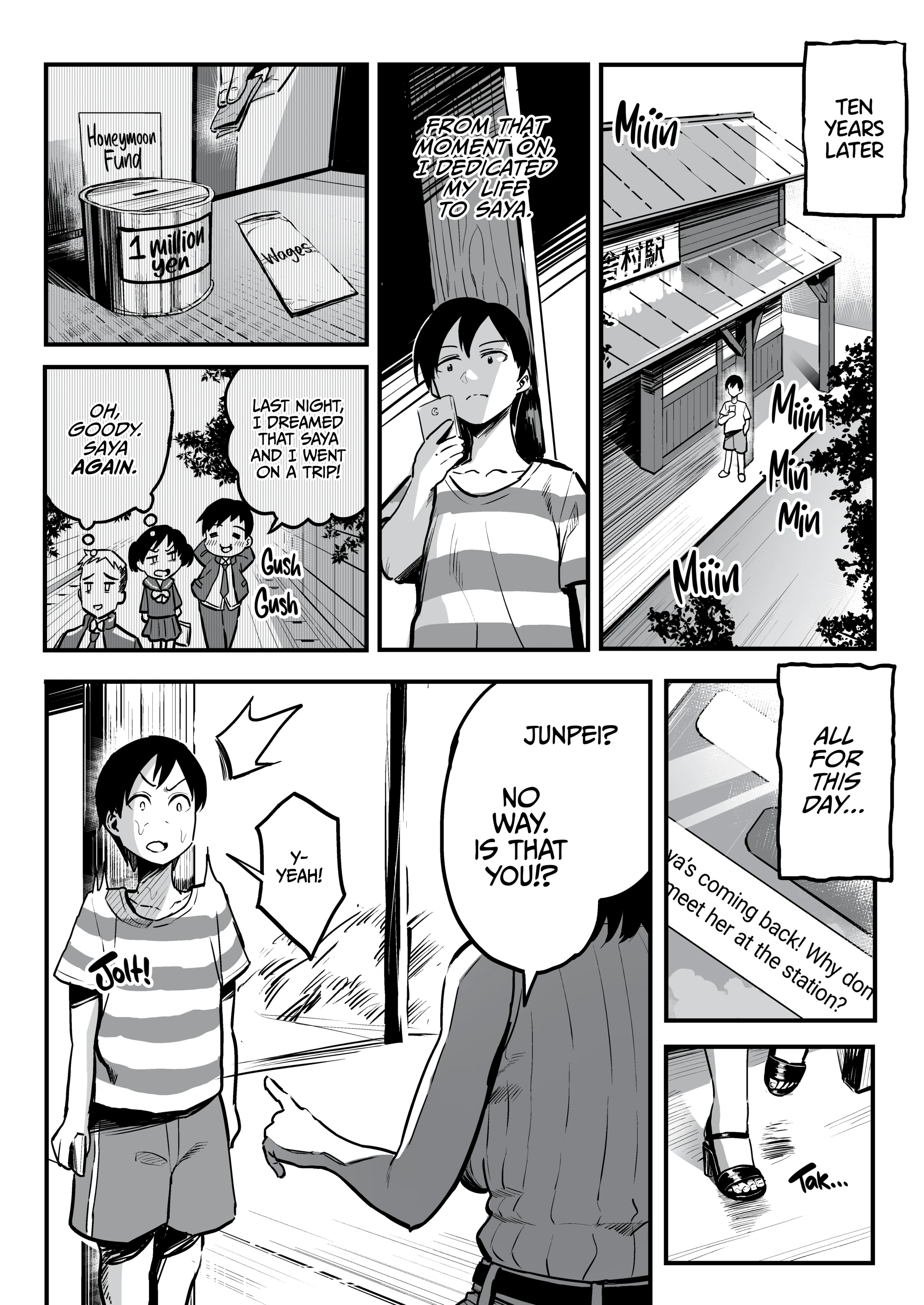 Another August, 10 Years Later with You porn comic picture 3
