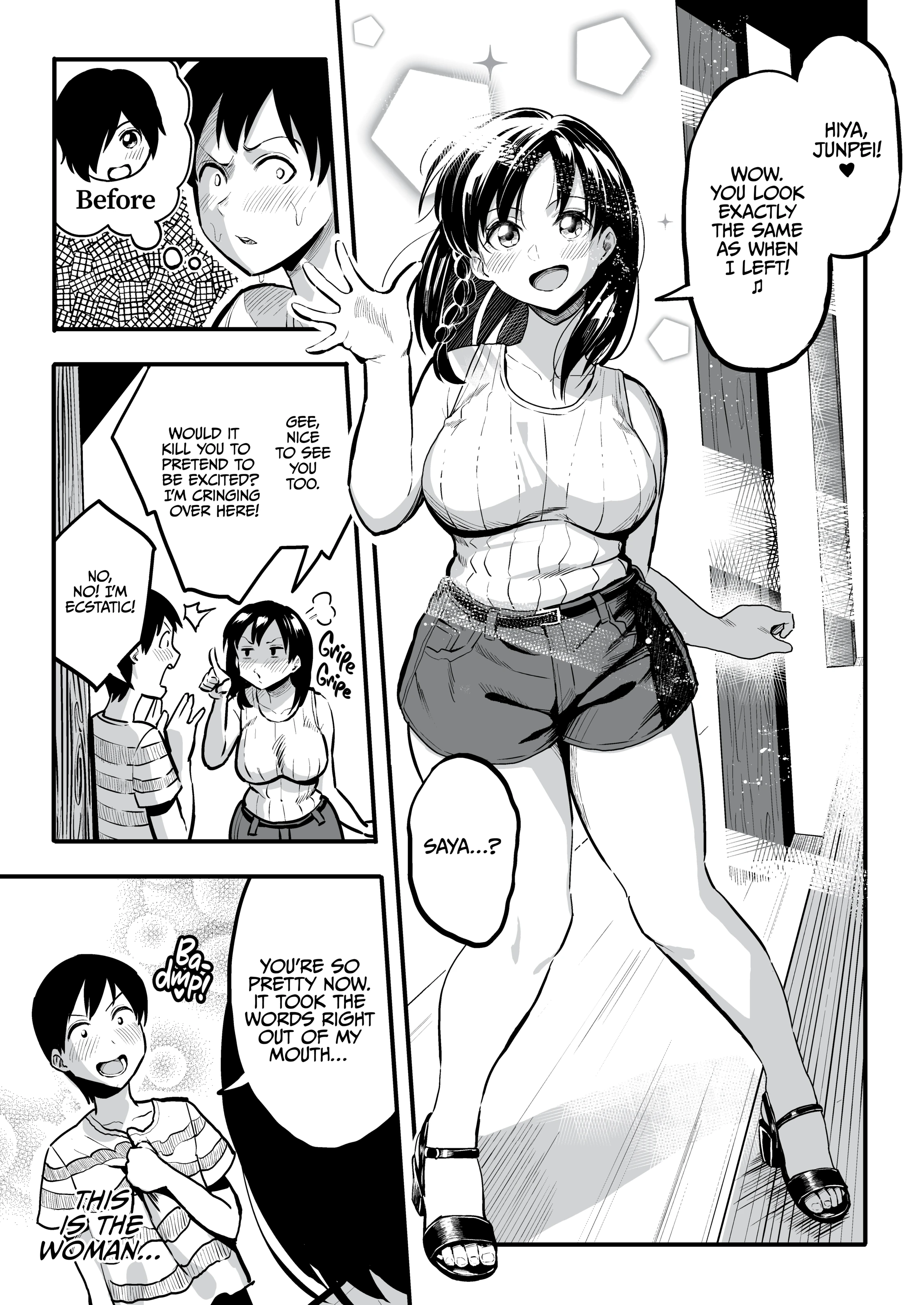 Another August, 10 Years Later with You porn comic picture 4