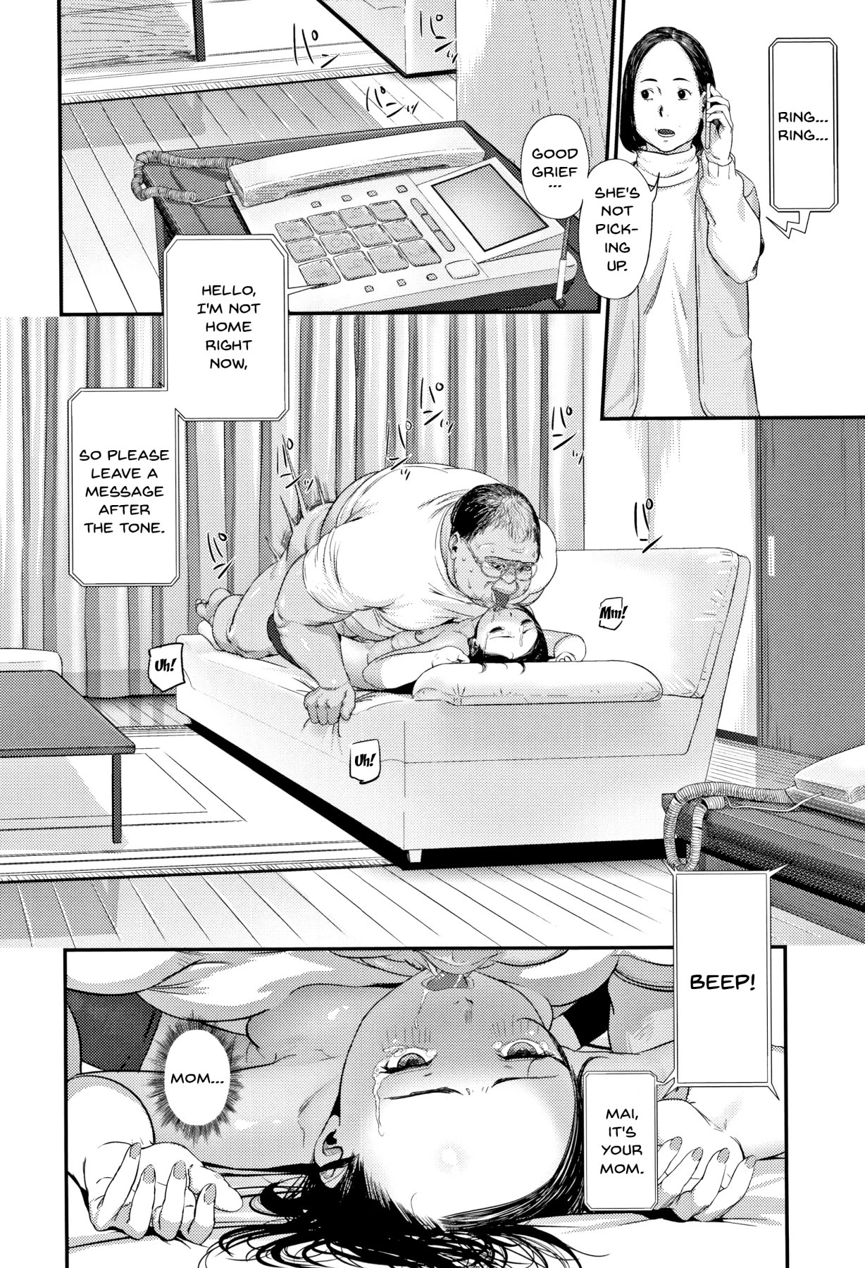 Answering Machine porn comic picture 17
