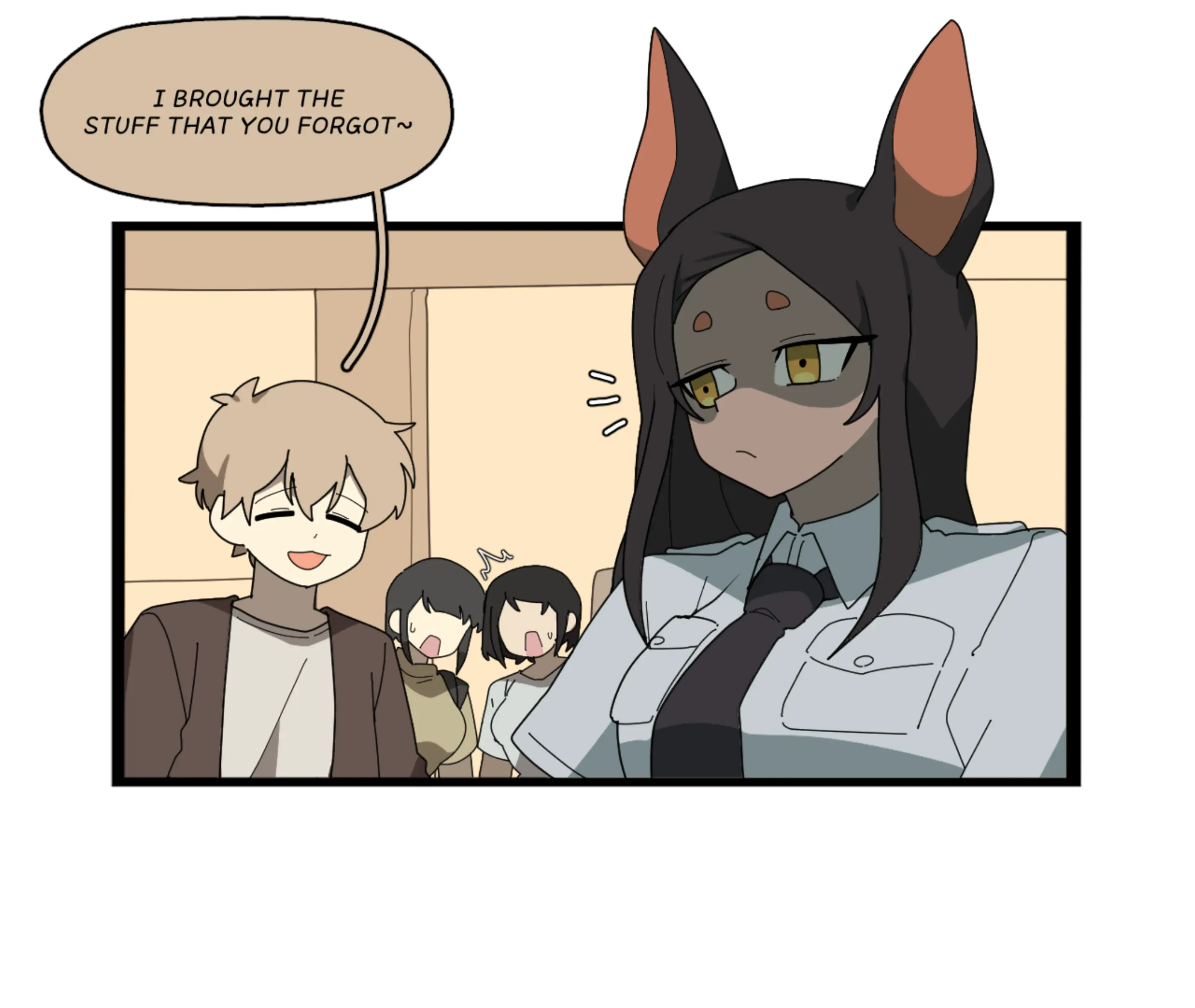 Anu - Dog Girl porn comic picture 2