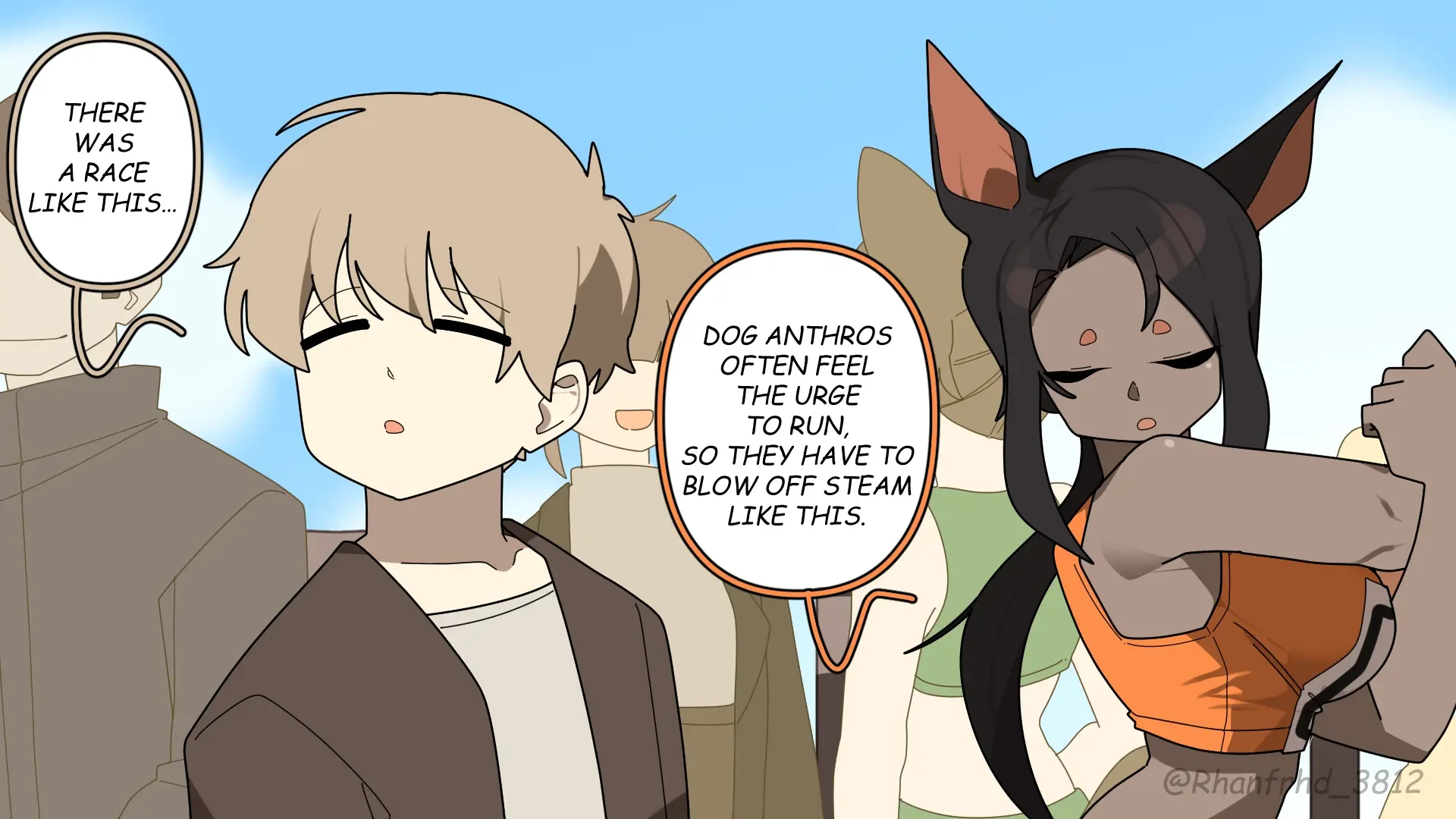 Anu - Dog Girl porn comic picture 64