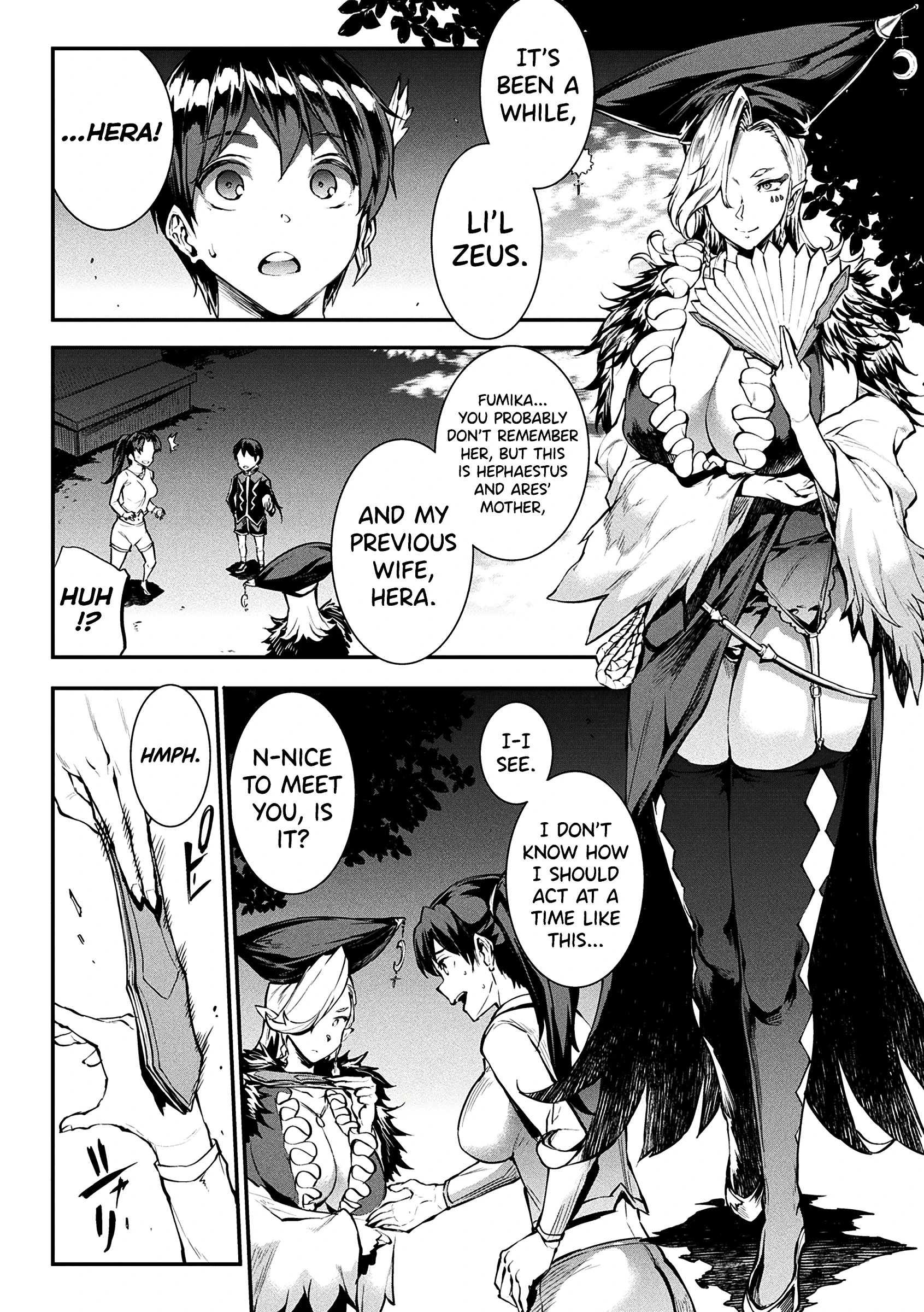 Appearance of the BeautiFul Witch Hera! Extra Night Battle!! porn comic picture 6