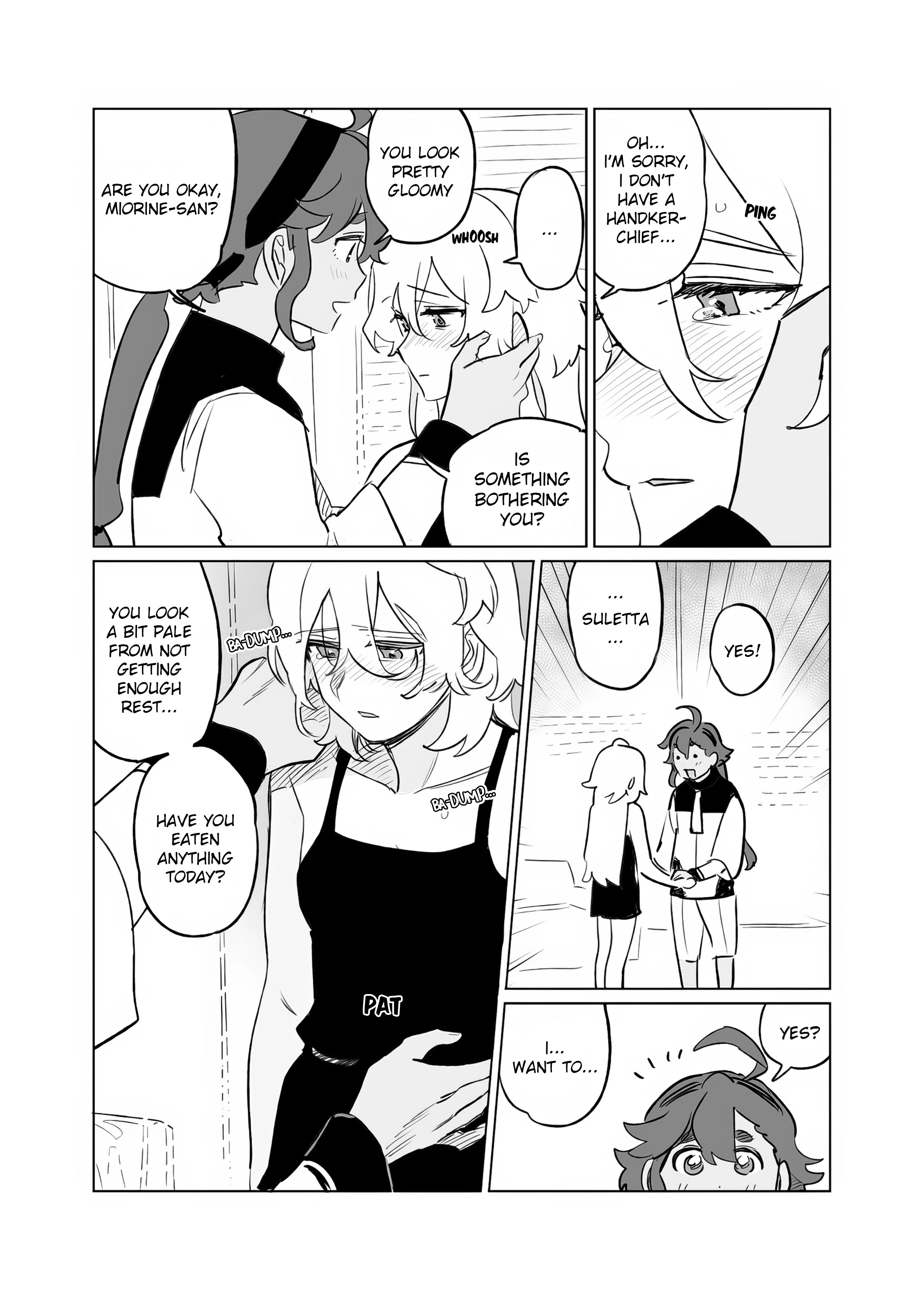 Are you okay, Miorine-san? porn comic picture 2