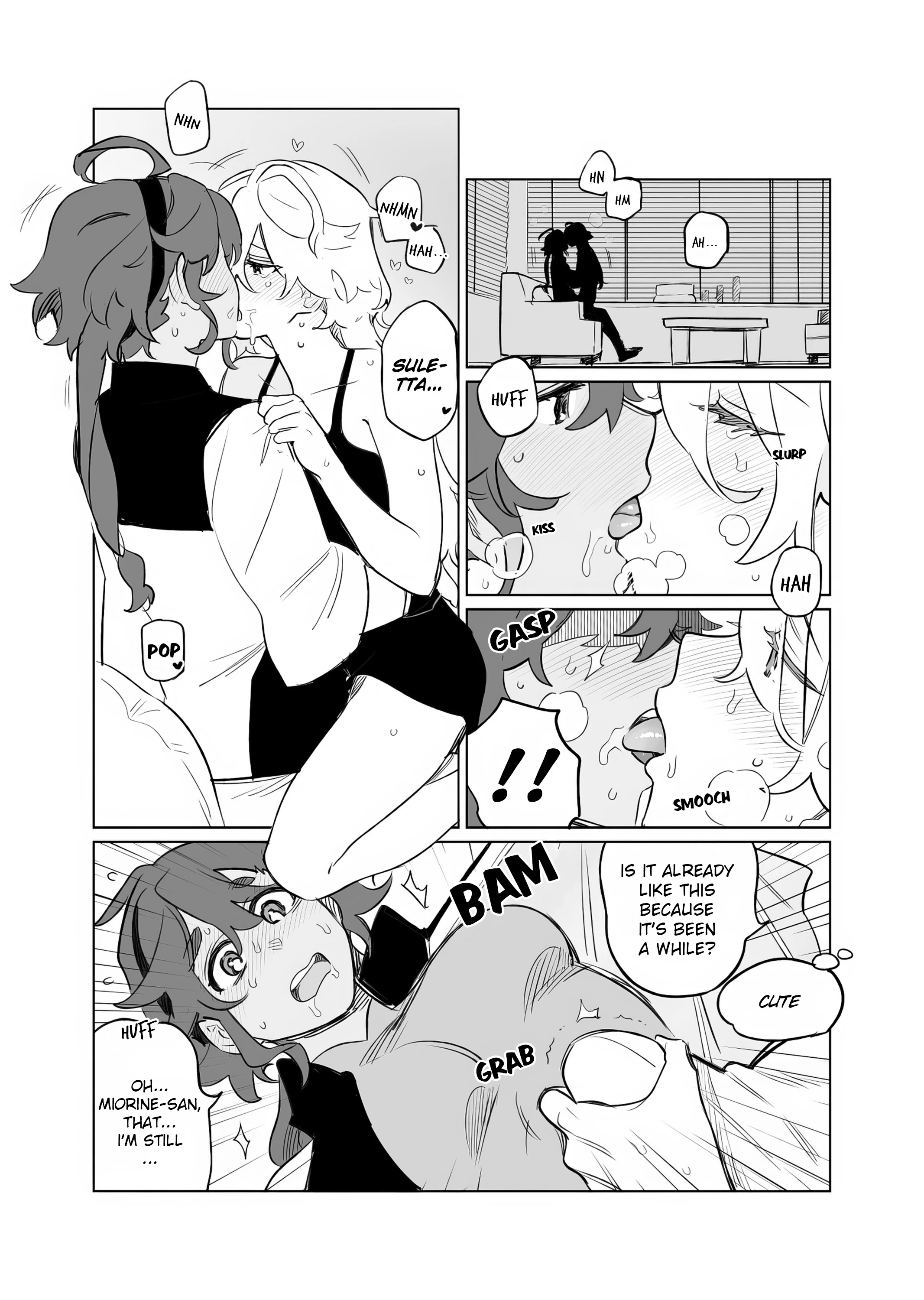 Are you okay, Miorine-san? porn comic picture 4