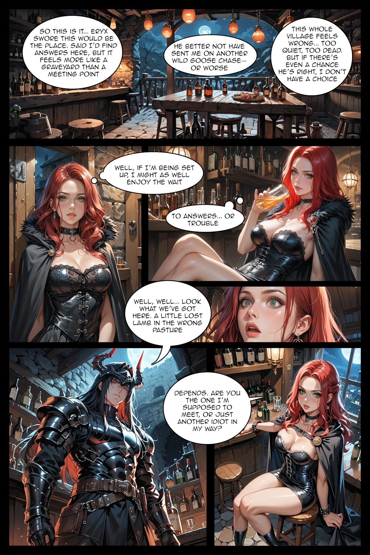 Arkadia: Issue #1 porn comic picture 3