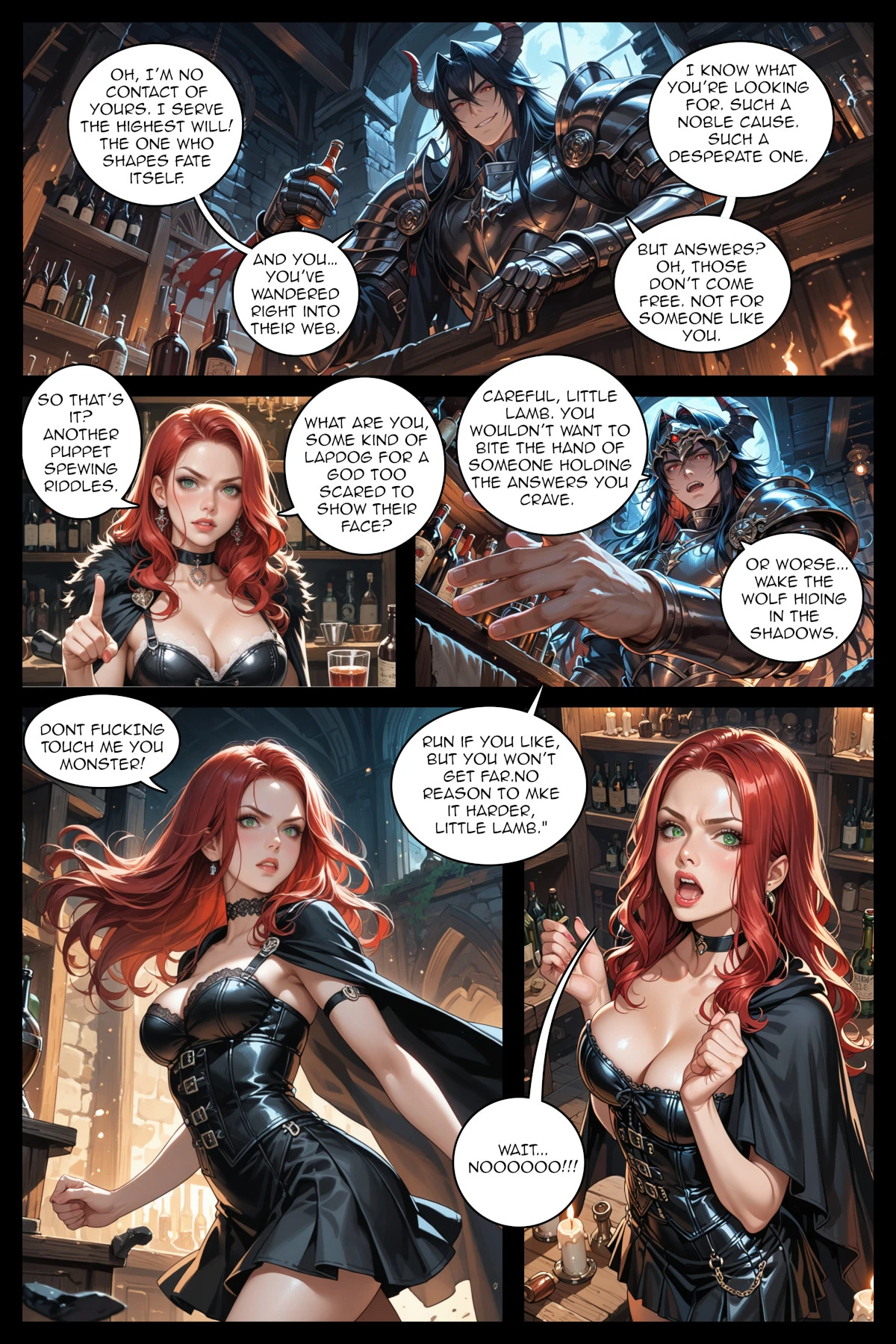 Arkadia: Issue #1 porn comic picture 4