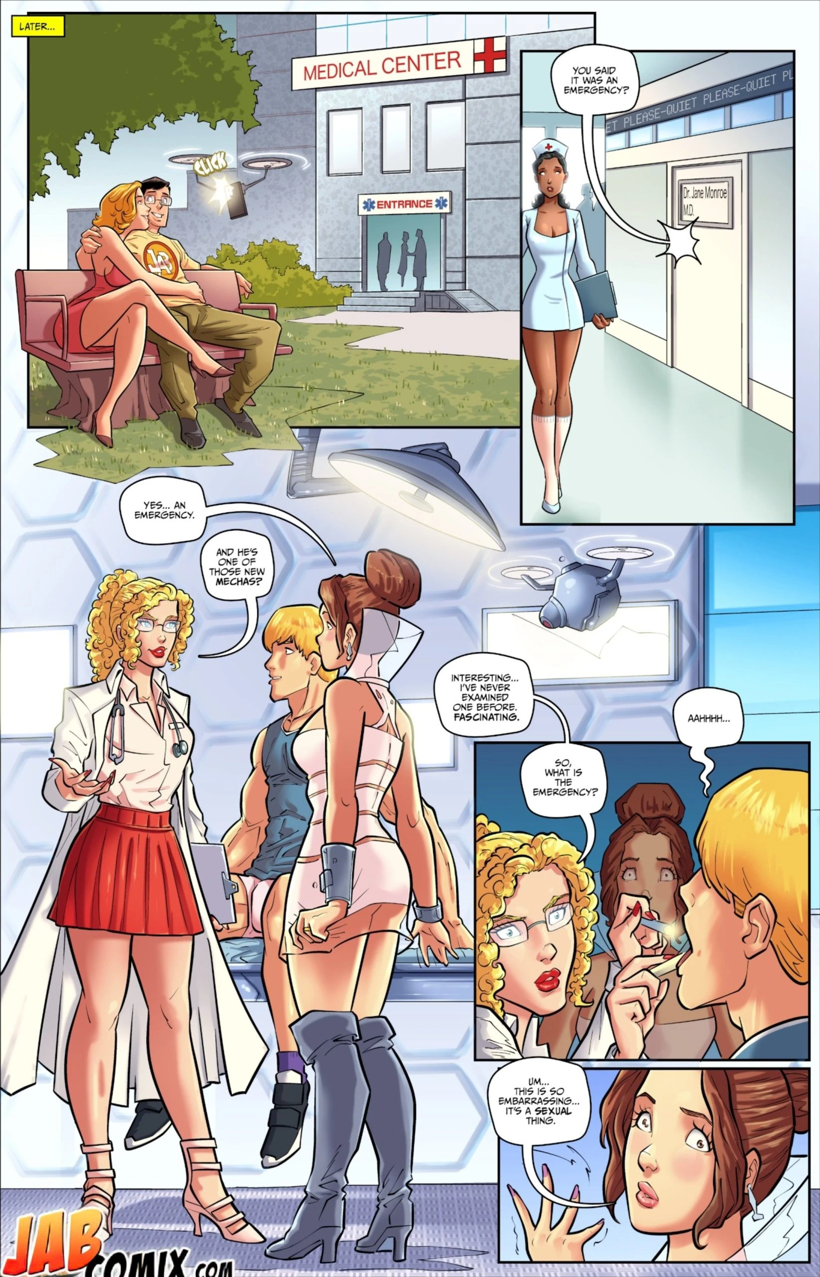 Artificial Probing 1-2 porn comic picture 30