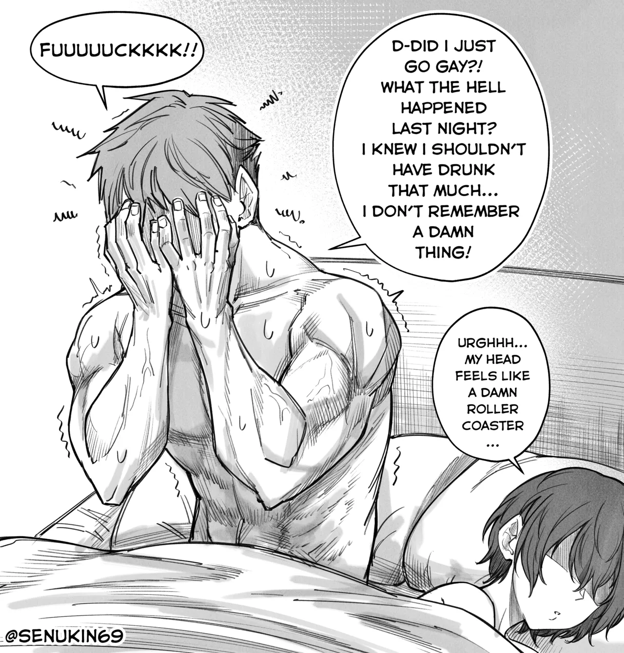 As A Joke, I Dressed Up Like His Ex porn comic picture 15