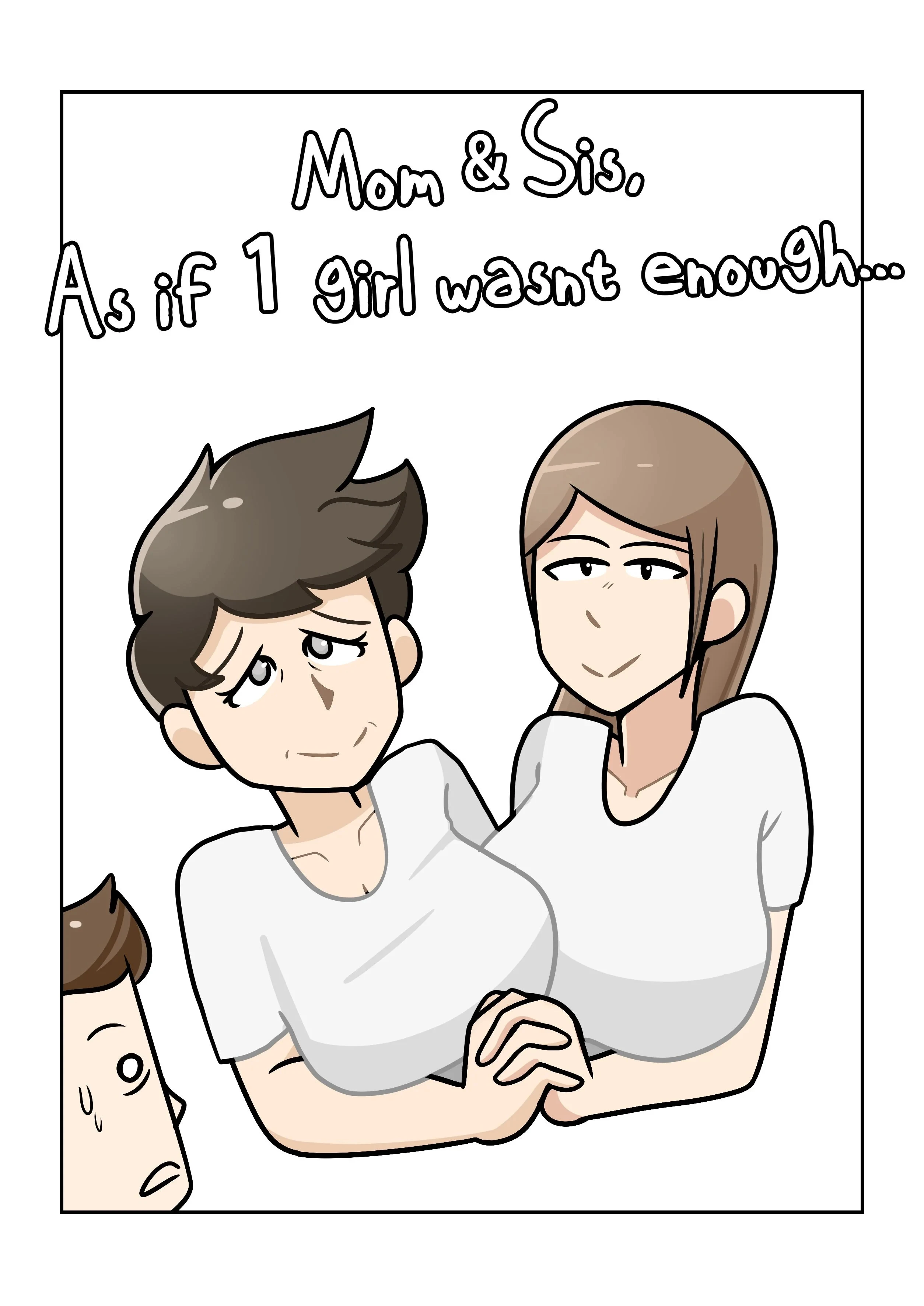 As if 1 girl wasn’t enough! porn comic picture 1