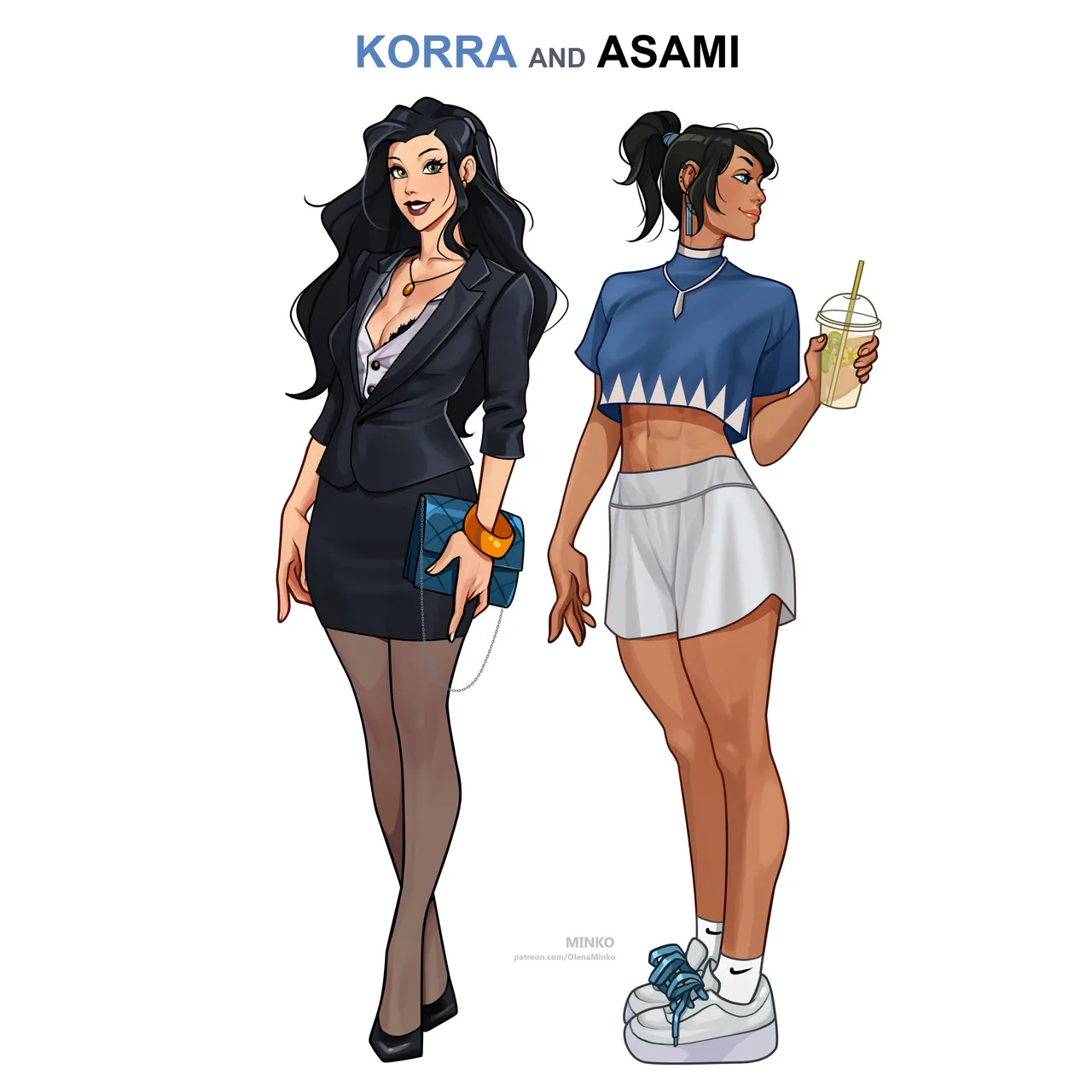 Asami on Vacation porn comic picture 29