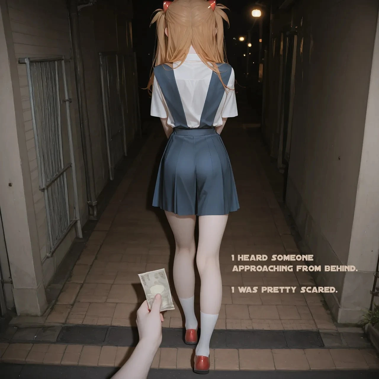 Asuka Desperately Needs Money porn comic picture 3