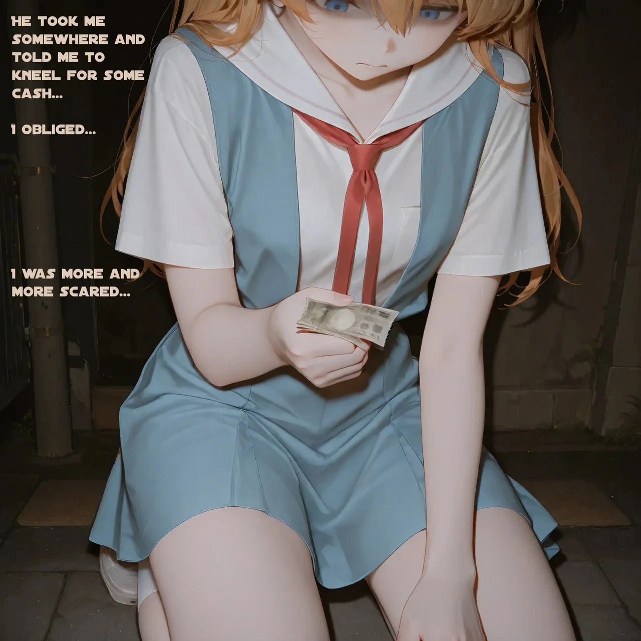 Asuka Desperately Needs Money porn comic picture 6